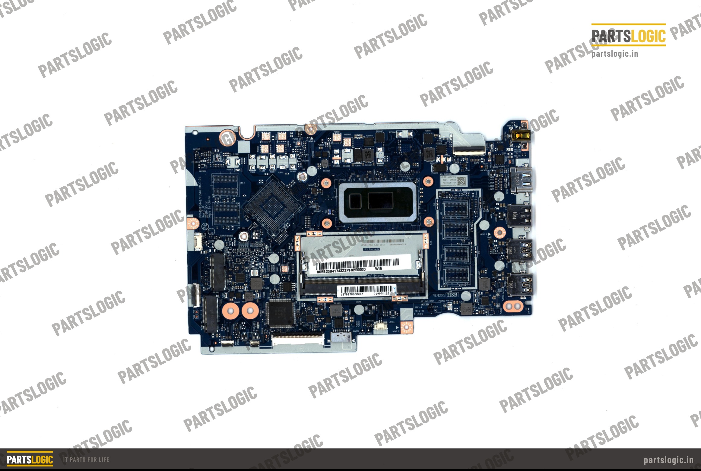 Lenovo IdeaPad S145-15IWL Laptop Motherboard — Pentium 5405U, Integrated Graphics