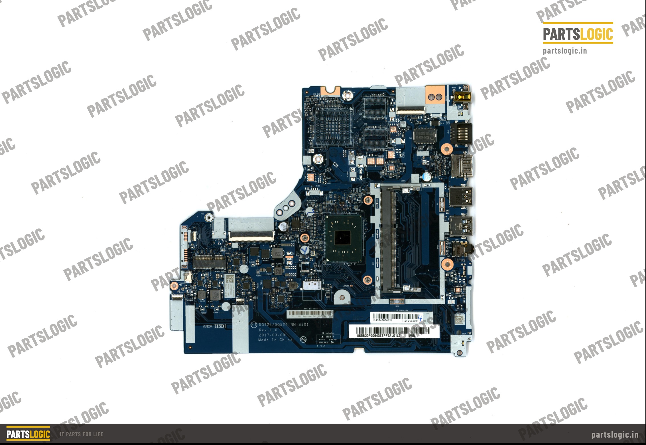 Lenovo IdeaPad 320-15IAP Laptop Motherboard — Pentium N4200, Integrated Graphics