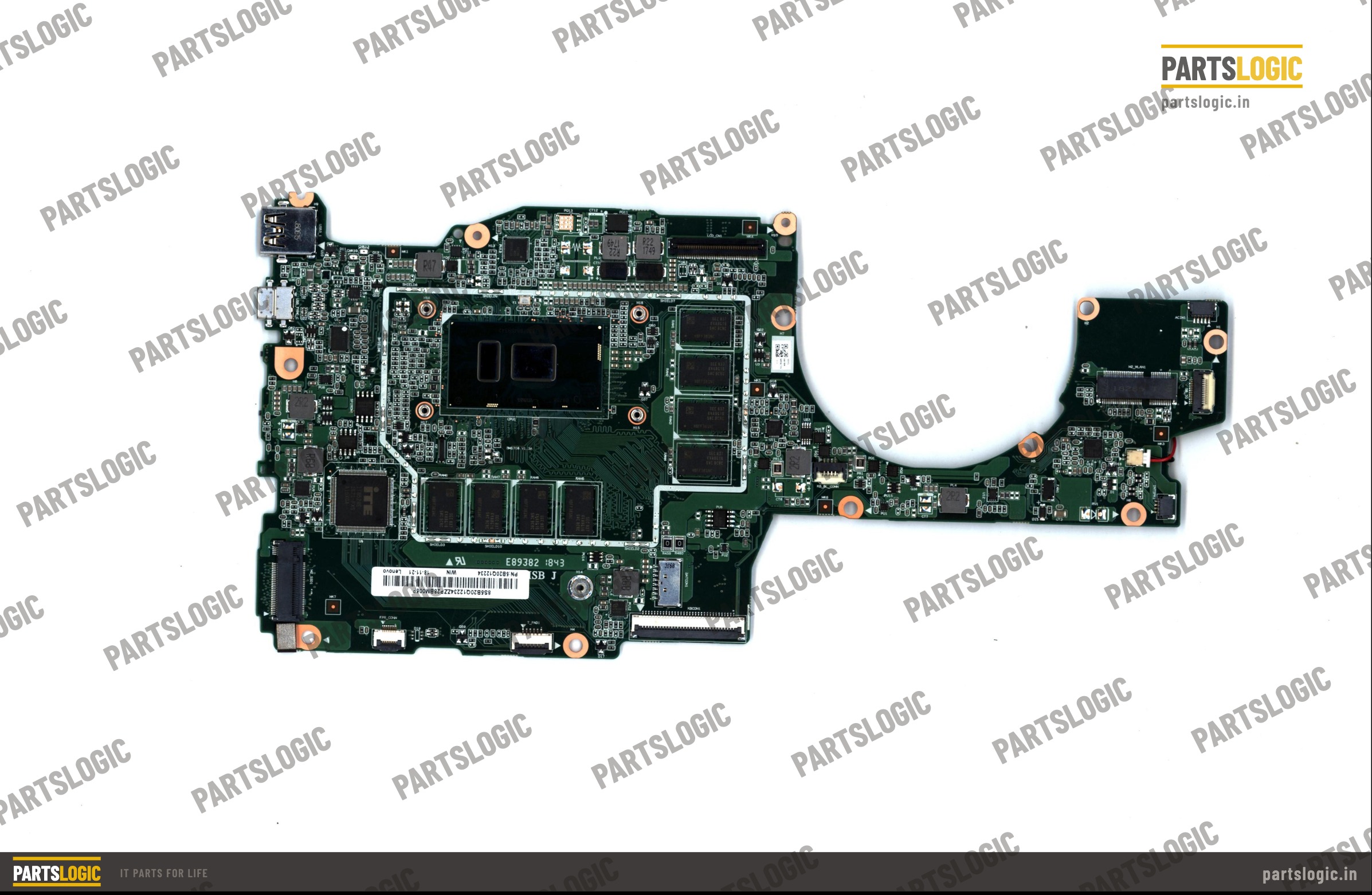 Lenovo Yoga 720-12IKB Laptop Motherboard — i5-7200U, Integrated Graphics