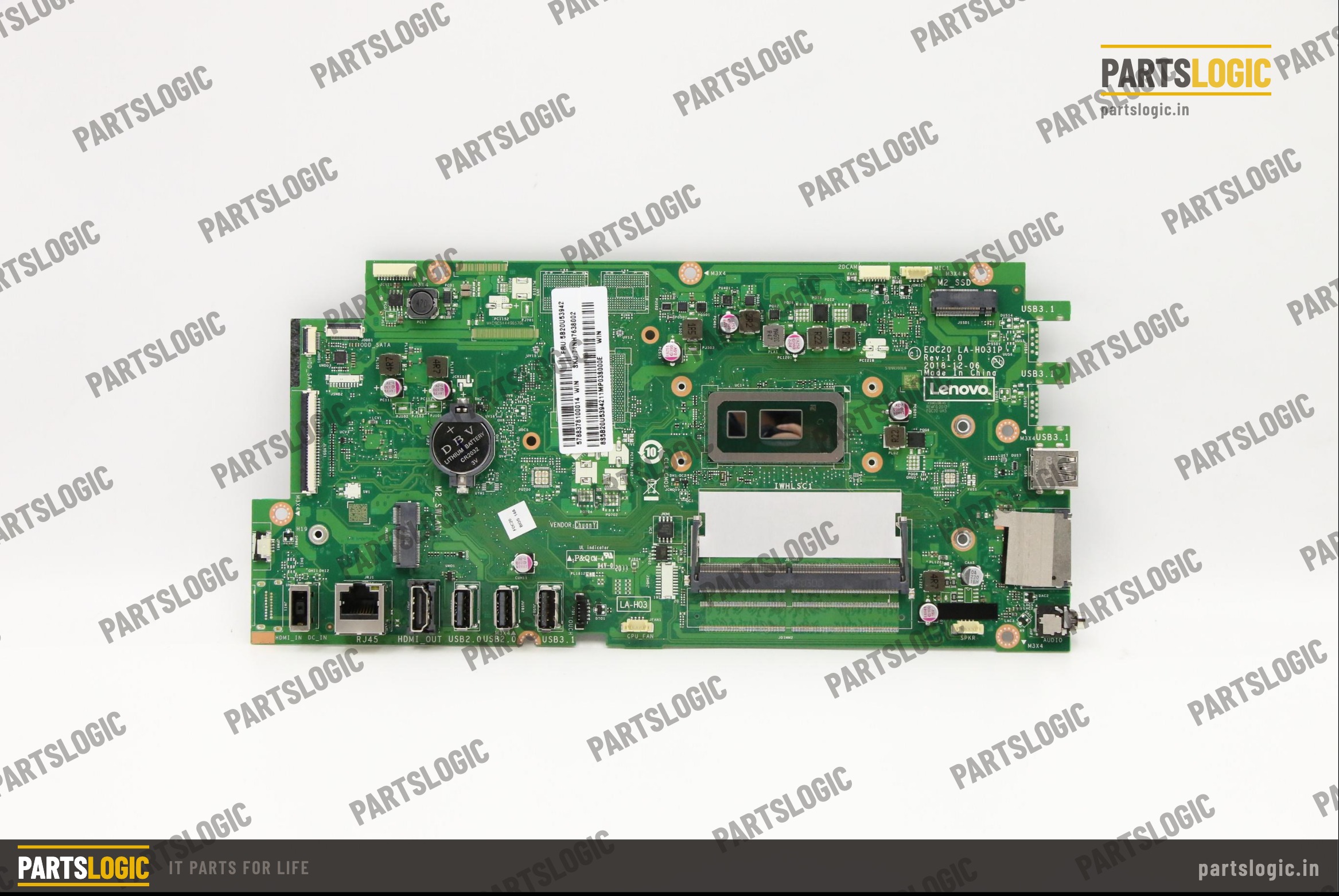 Lenovo IdeaCentre AIO Laptop Motherboard — i3-10110U, Integrated Graphics