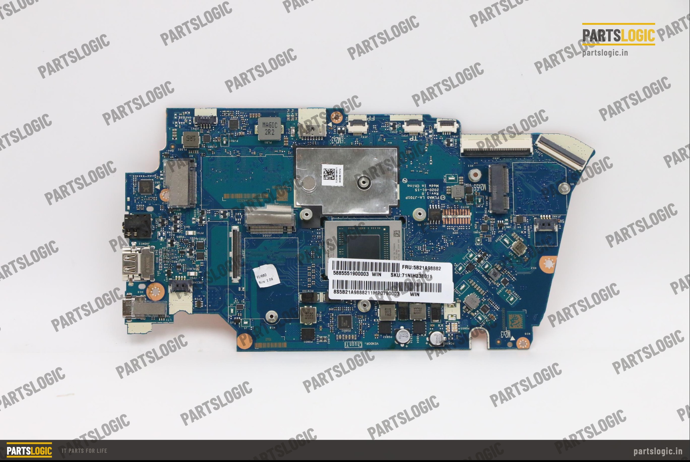 Lenovo IdeaPad 5 Laptop Motherboard — Ryzen 5 4500U, Integrated Graphics