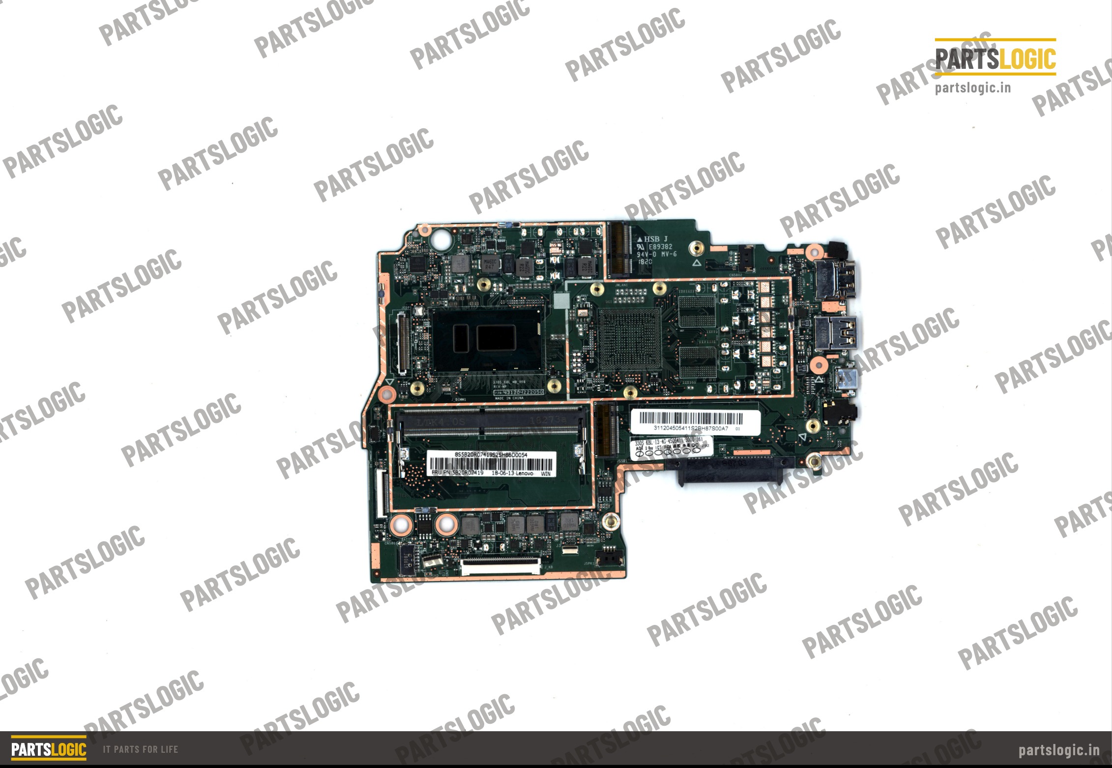 Lenovo IdeaPad 330S-15IKB Laptop Motherboard — i3-7020U, Integrated Graphics