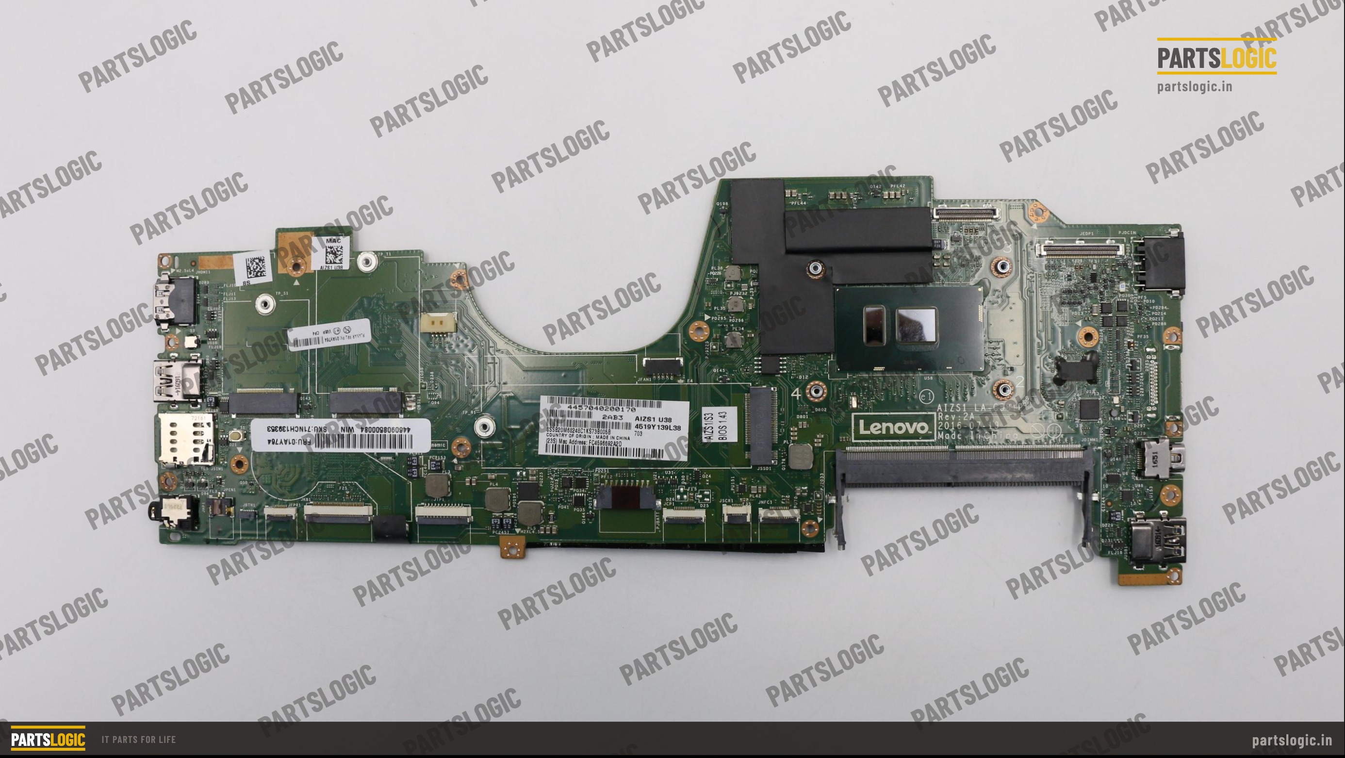 Lenovo Yoga 260 Laptop Motherboard — i3-6100U, Integrated Graphics