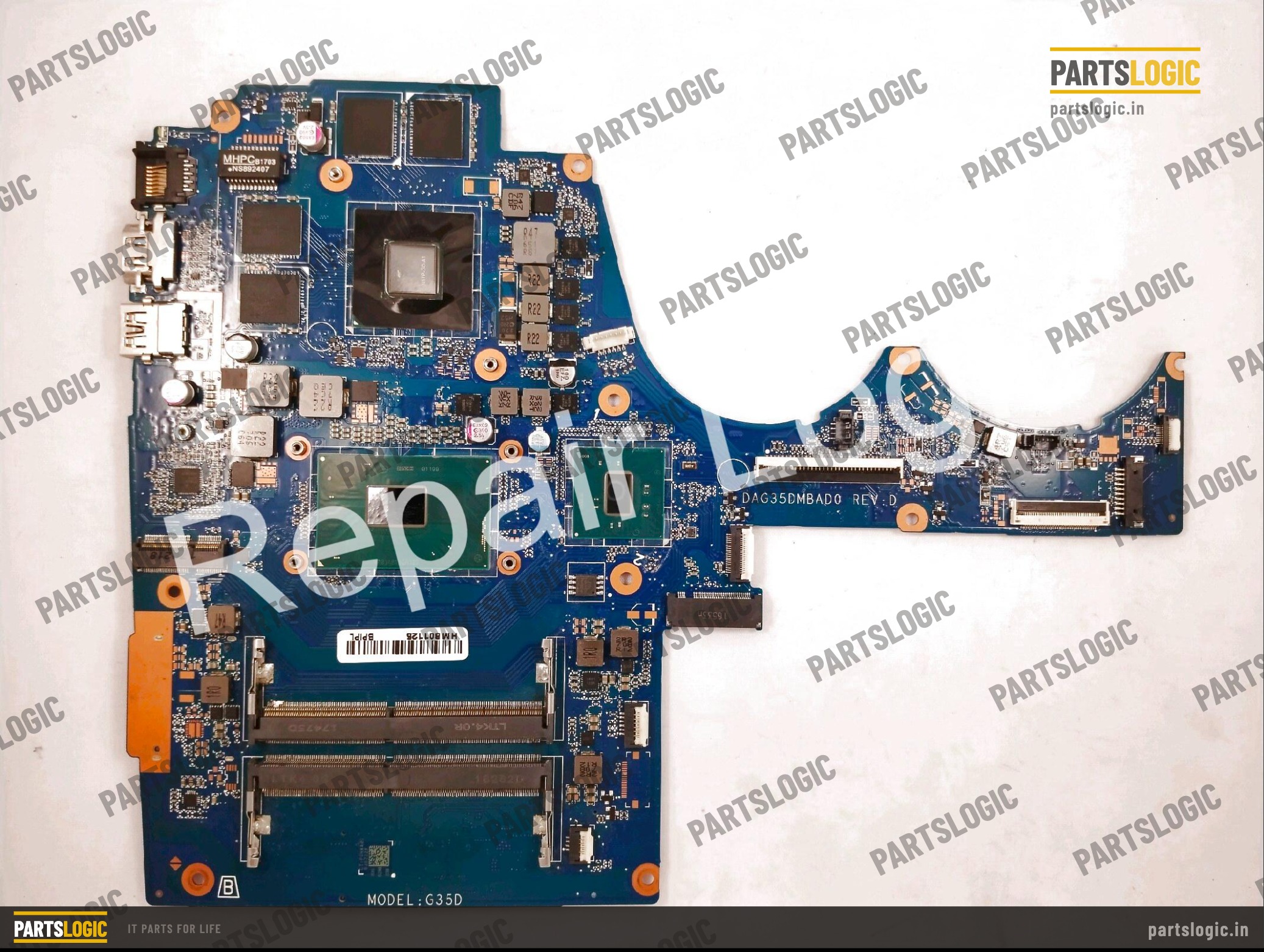 HP 15-AX DAG35DMBAD0 i5-7300HQ GTX1050 2GB DIS