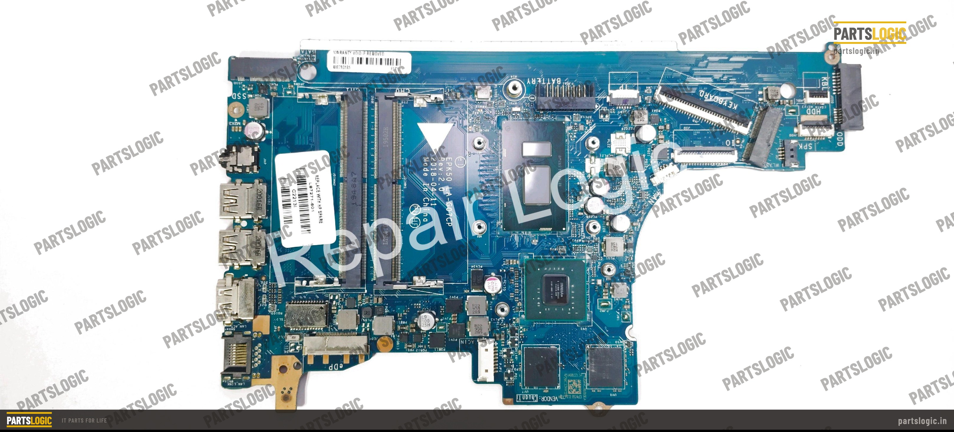 HP 15-DA / 15-EP LA-G07CP i3-8130U DIS Nvedia