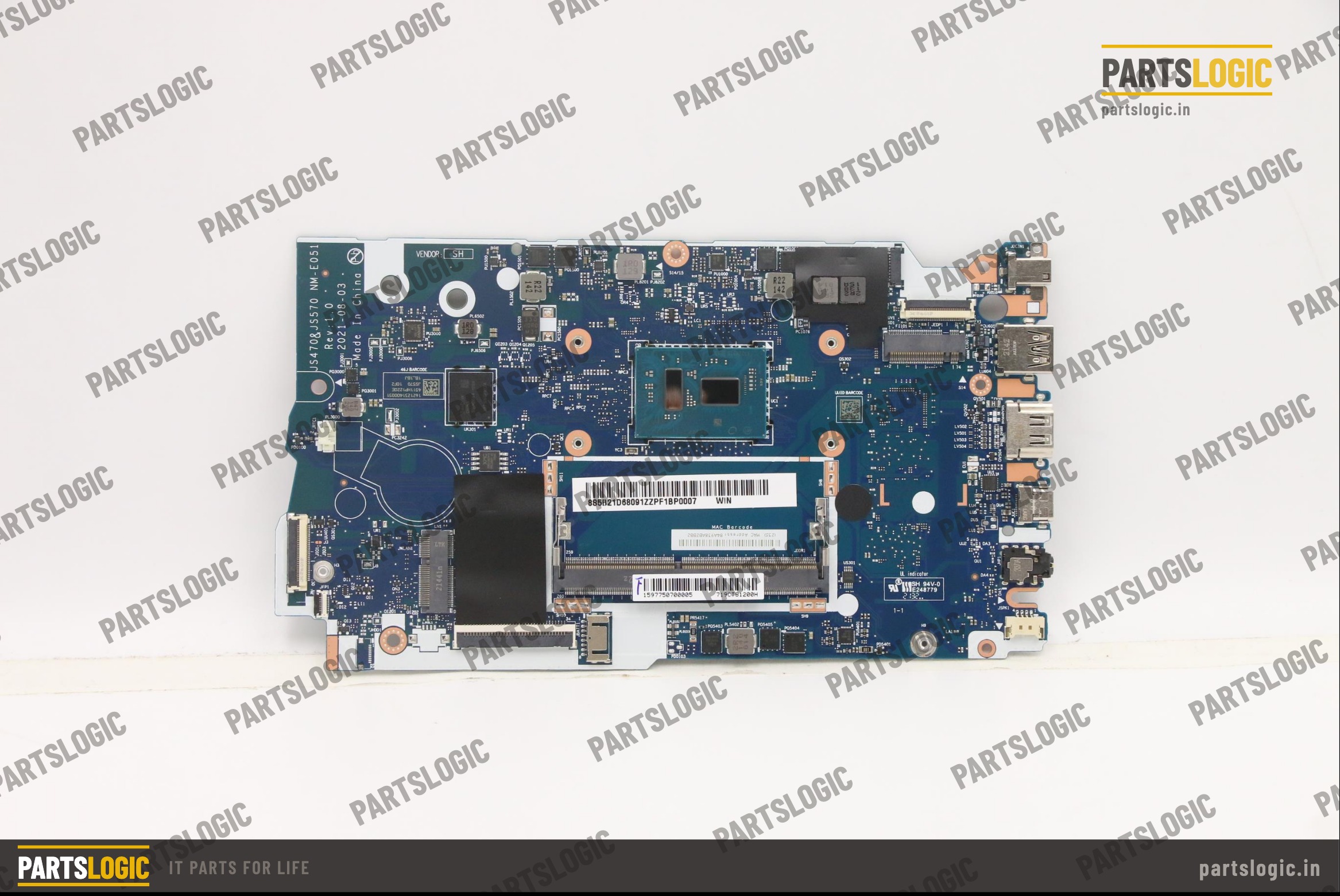 Lenovo IdeaPad 1-15IJL7 Laptop Motherboard — Pentium N6000, Integrated Graphics