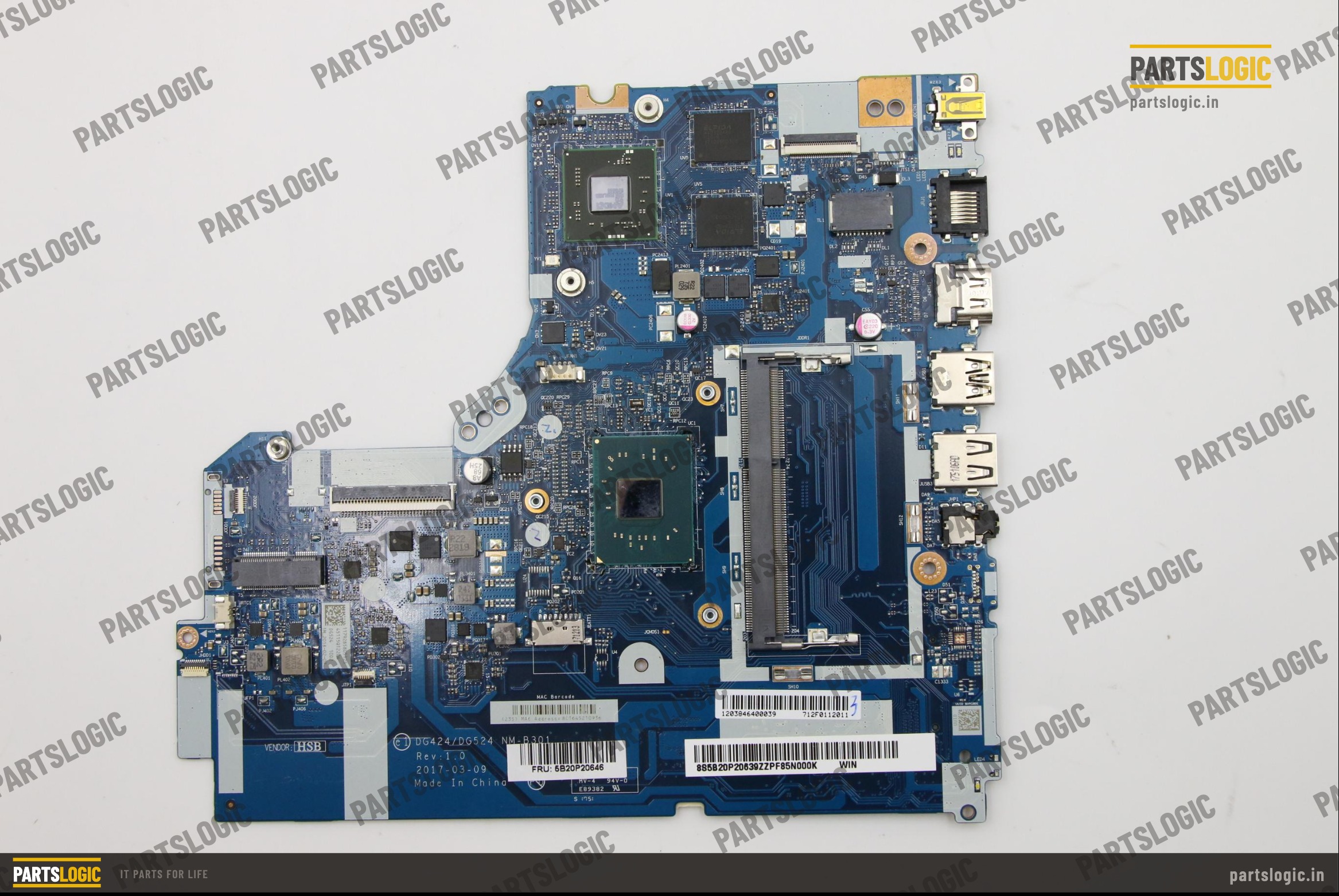 Lenovo IdeaPad 320-15 Laptop Motherboard — Pentium DIS, Discrete 2GB