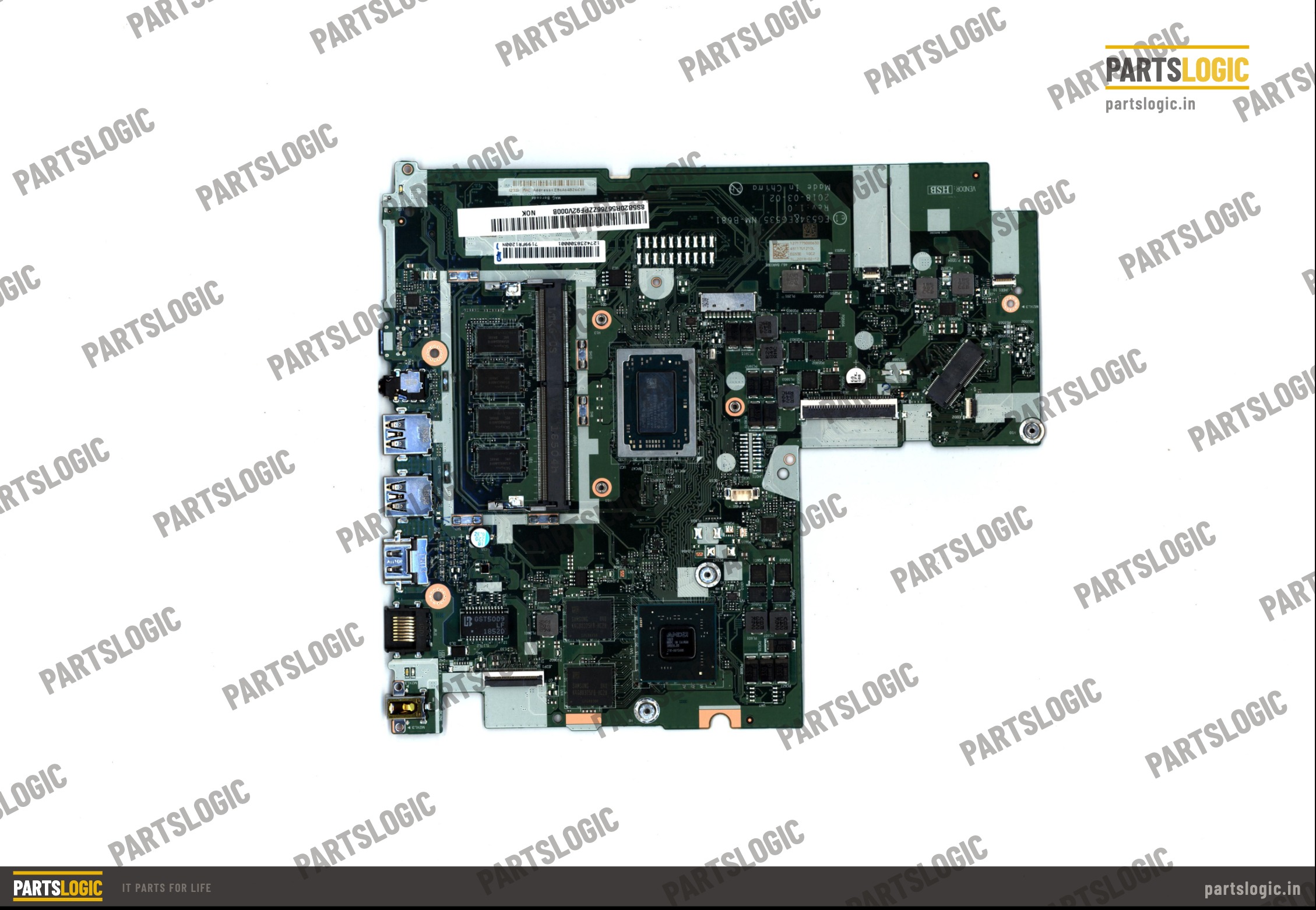Lenovo IdeaPad 330-15ARR Laptop Motherboard — Ryzen 3 2200U, Discrete 2GB