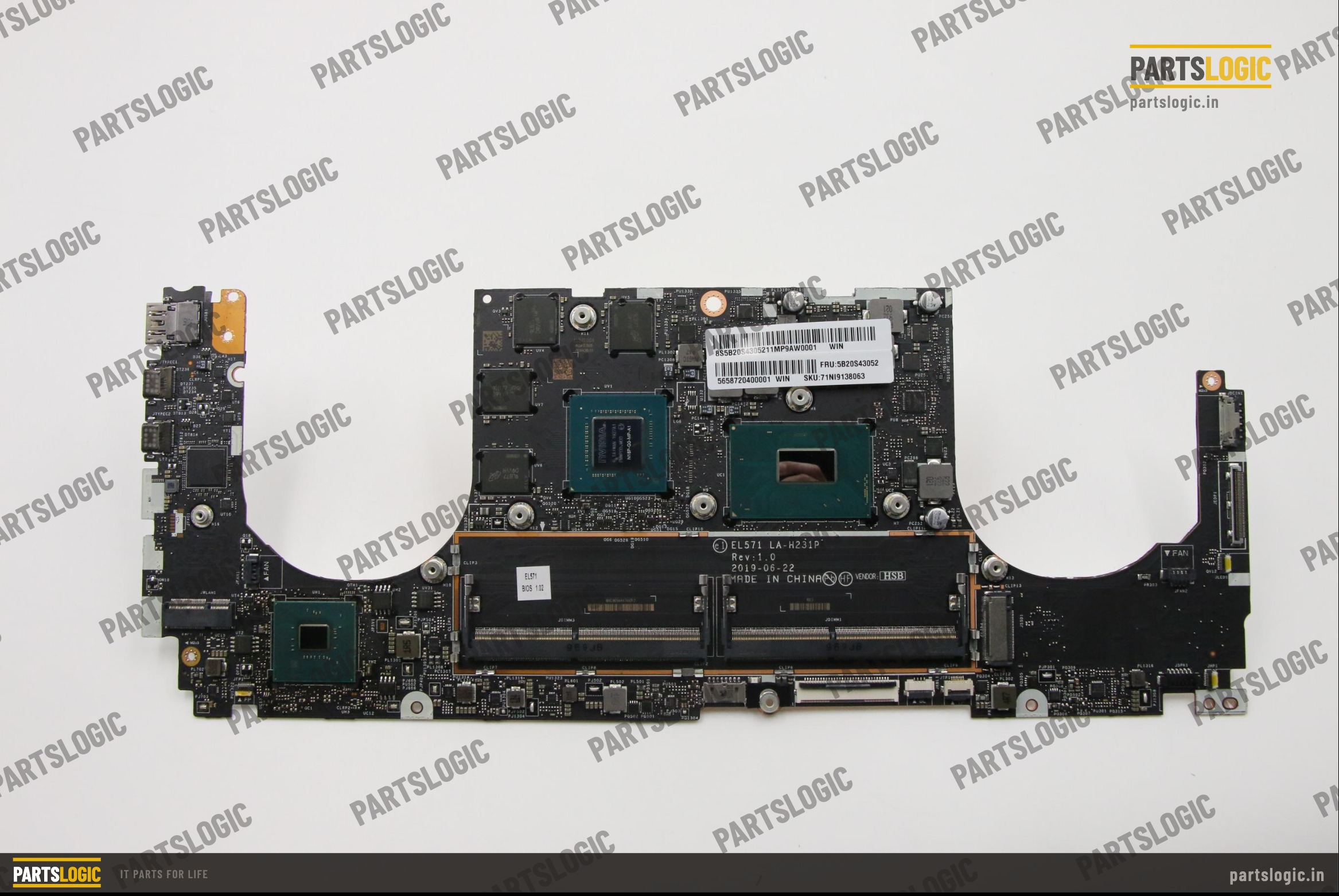 Lenovo S740-15IRH LA-H231P i7-9750H GTX1650 4GB DIS 5B20S43052