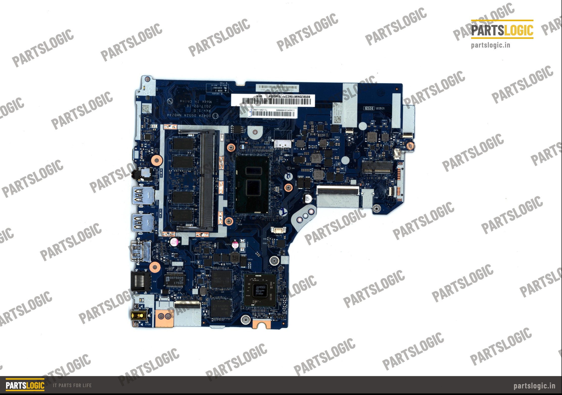 Lenovo IdeaPad 320-15ISK Laptop Motherboard — i5-7200U, Discrete Graphics