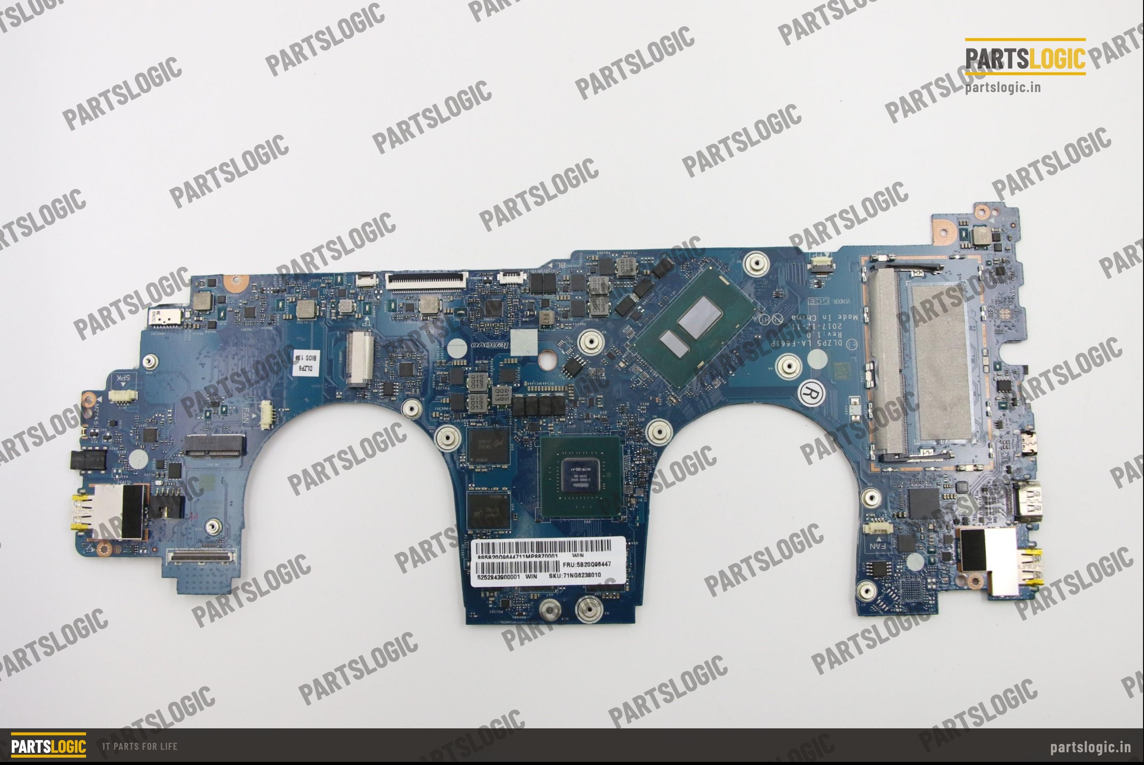 Lenovo Yoga 730-15 Laptop Motherboard — i5-8250U, Discrete 0GB