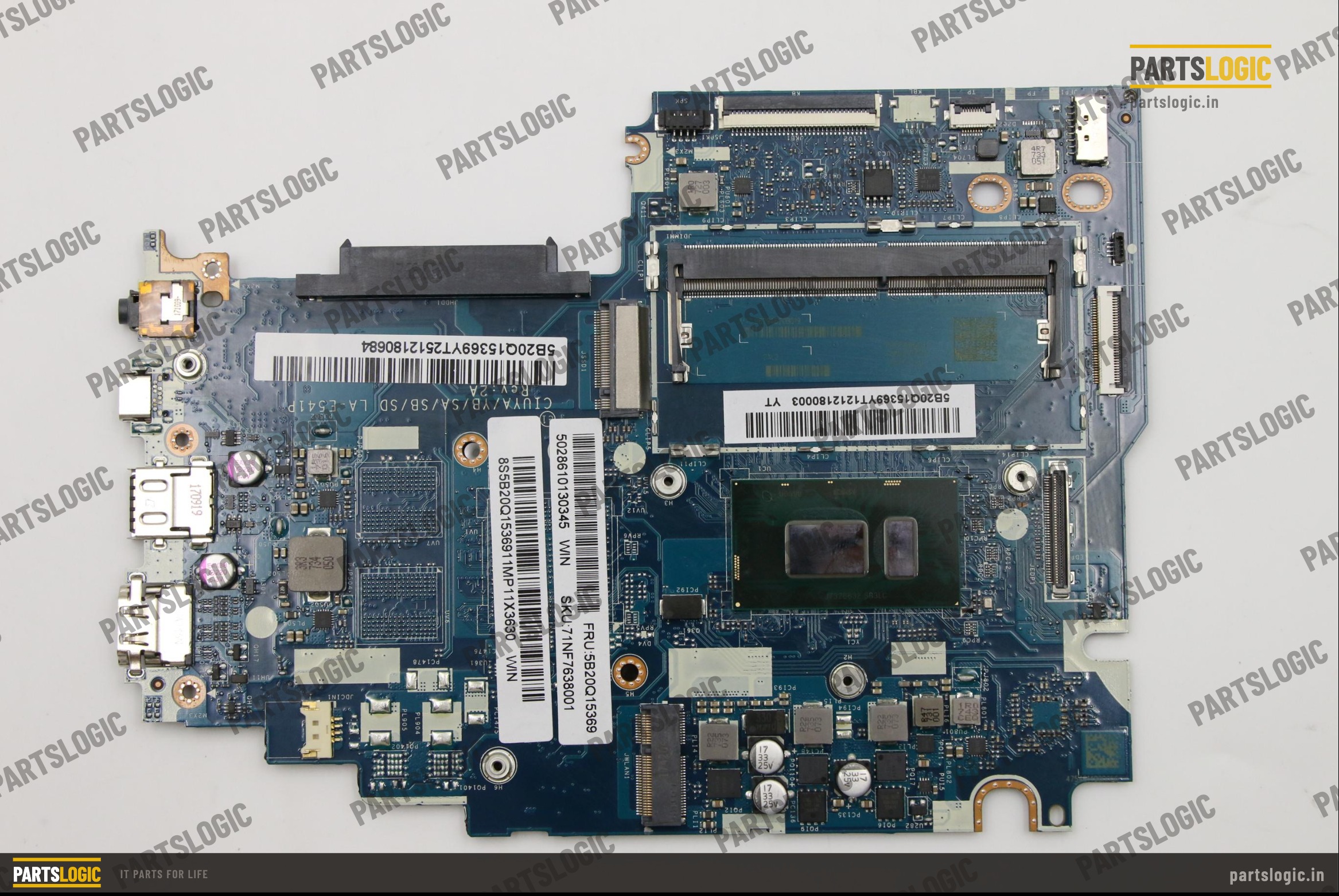 Lenovo IdeaPad 320s-14iKB Laptop Motherboard — i7-8550U, Integrated Graphics