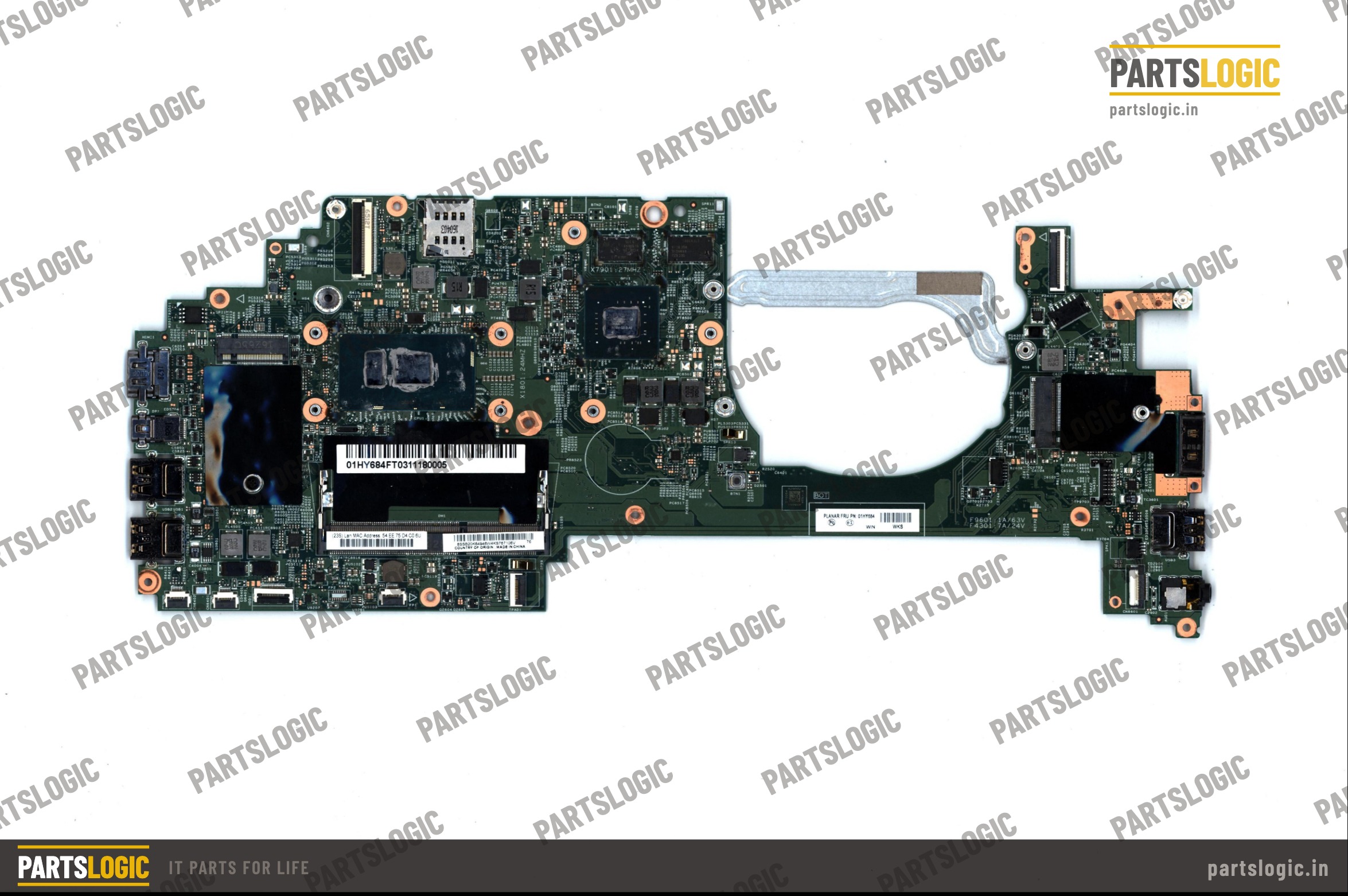 Lenovo Yoga 460LCL-1 Laptop Motherboard — i7-6600U, Discrete Graphics