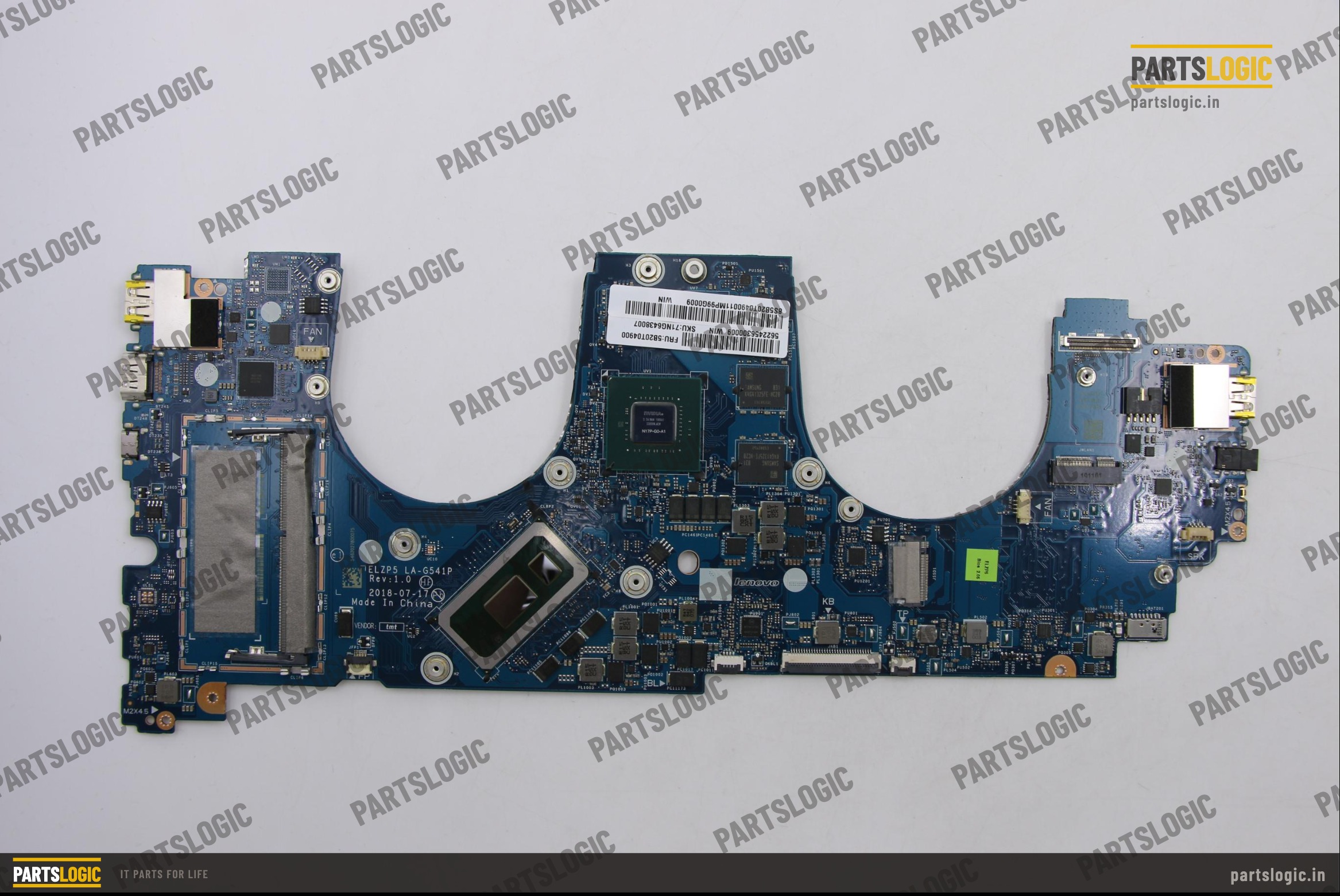 Lenovo Yoga 730-15IWL Laptop Motherboard — i7-8565U, Discrete 2GB