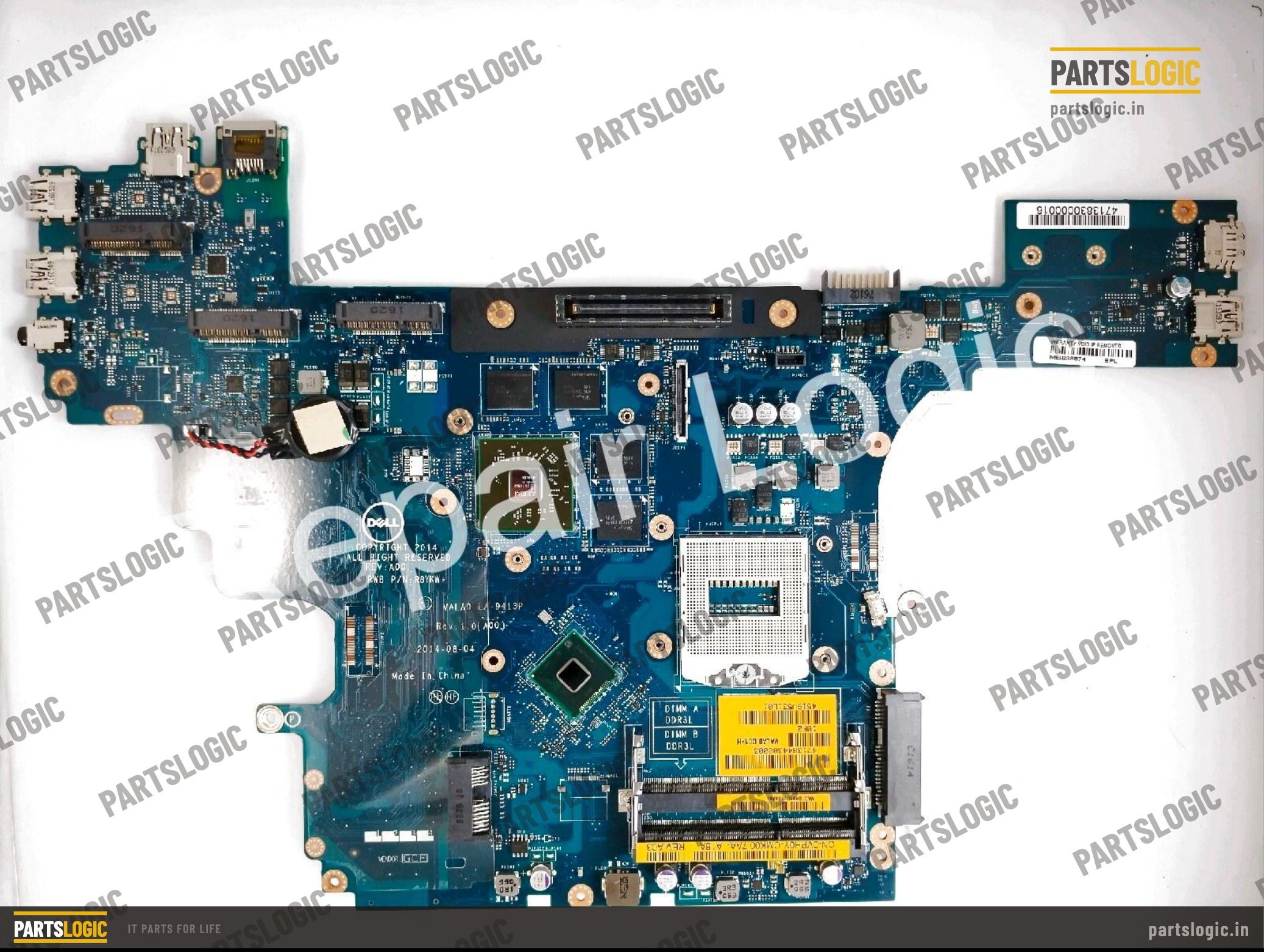 Dell Latitude E-Series 6540 Laptop Motherboard — Discrete Graphics