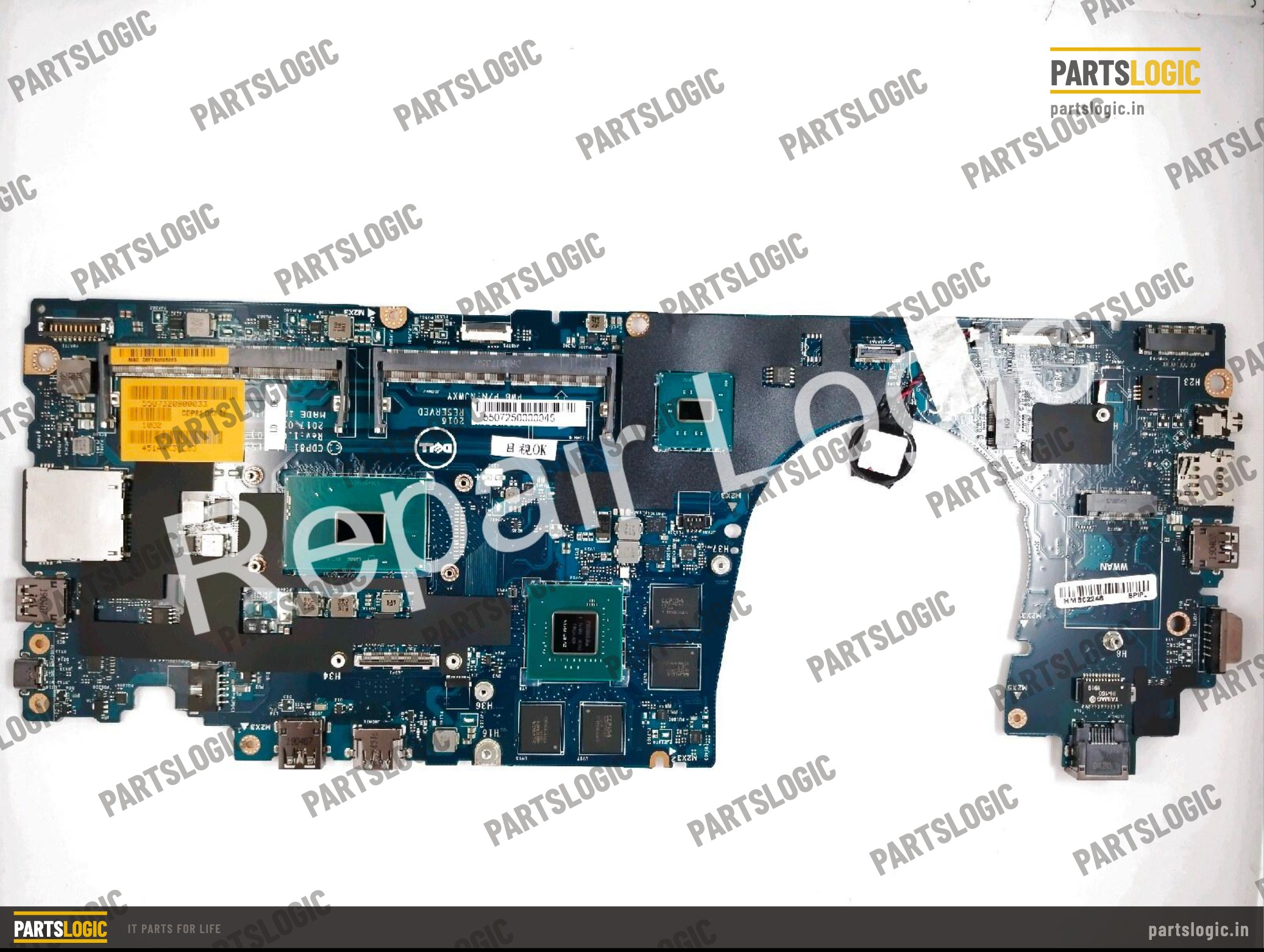 Dell Precision 3520 Laptop Motherboard — i5-7300HQ, Discrete Graphics