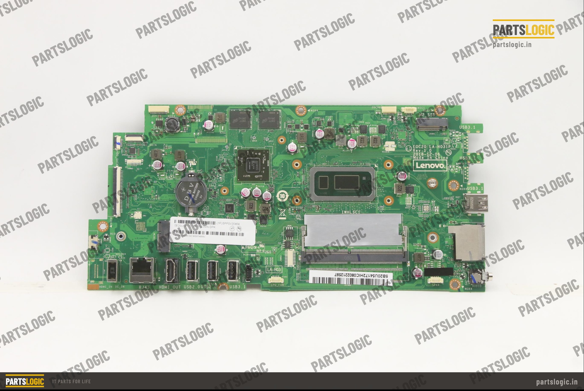 Lenovo IdeaCentre A340 Laptop Motherboard — i7-10710U, Discrete Graphics