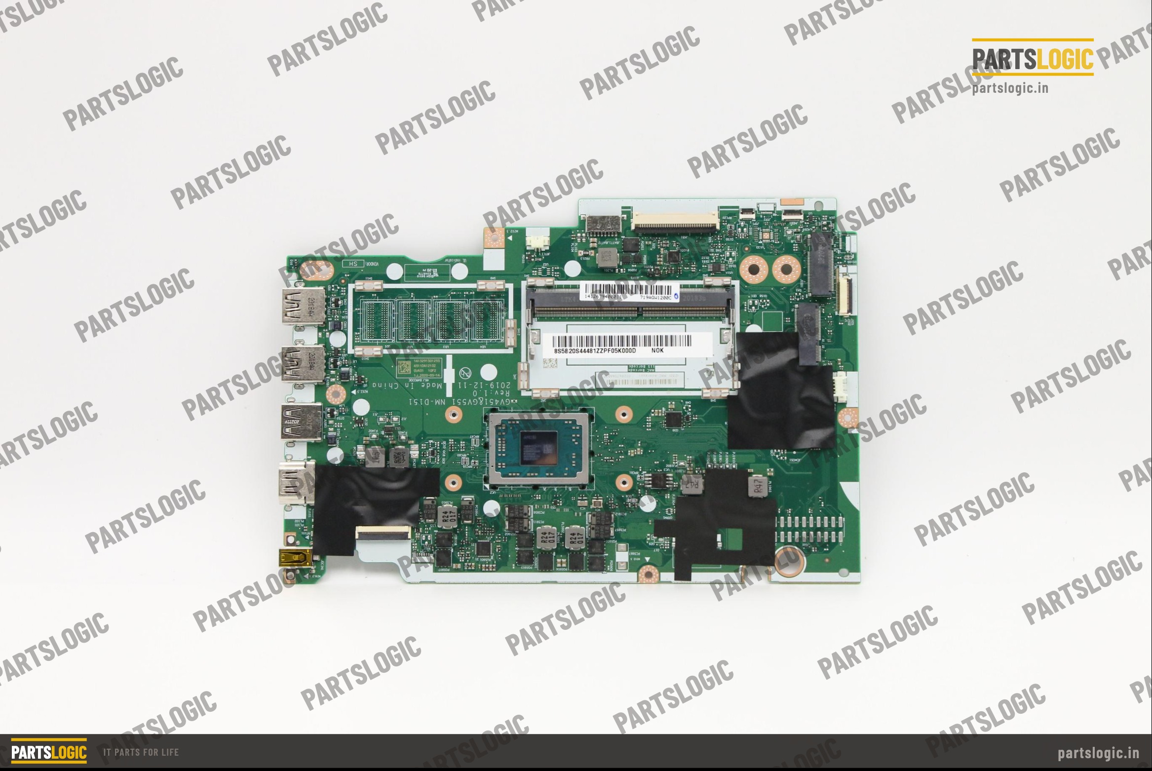 Lenovo IdeaPad 3-14ADA05 Laptop Motherboard — Athlon SLIVER, Integrated Graphics