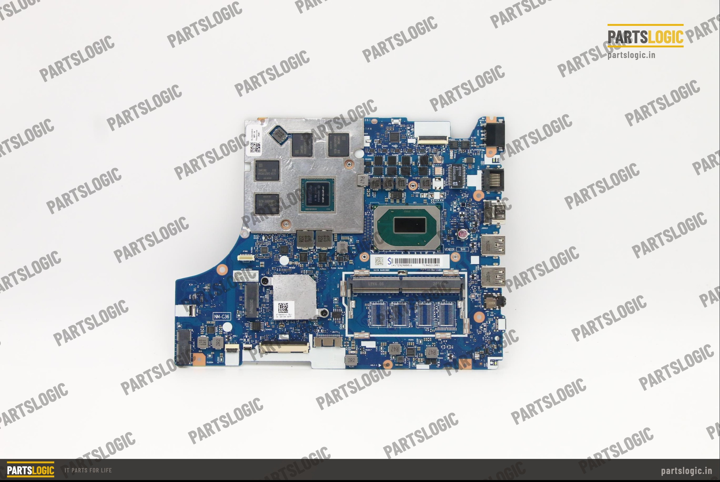 Lenovo ThinkPad L340 Laptop Motherboard — i5-9300H, Discrete 4GB