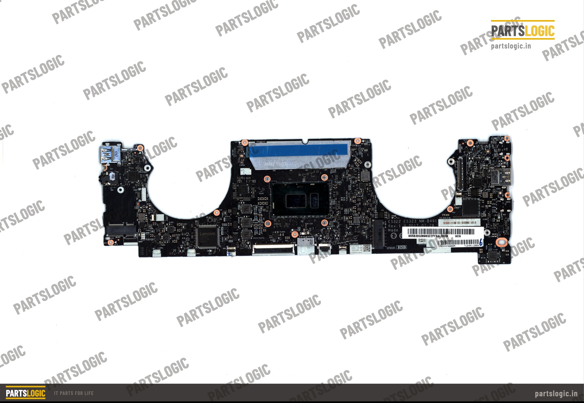 Lenovo IdeaPad 720S-13IKB Laptop Motherboard — i5-8250U, Integrated Graphics