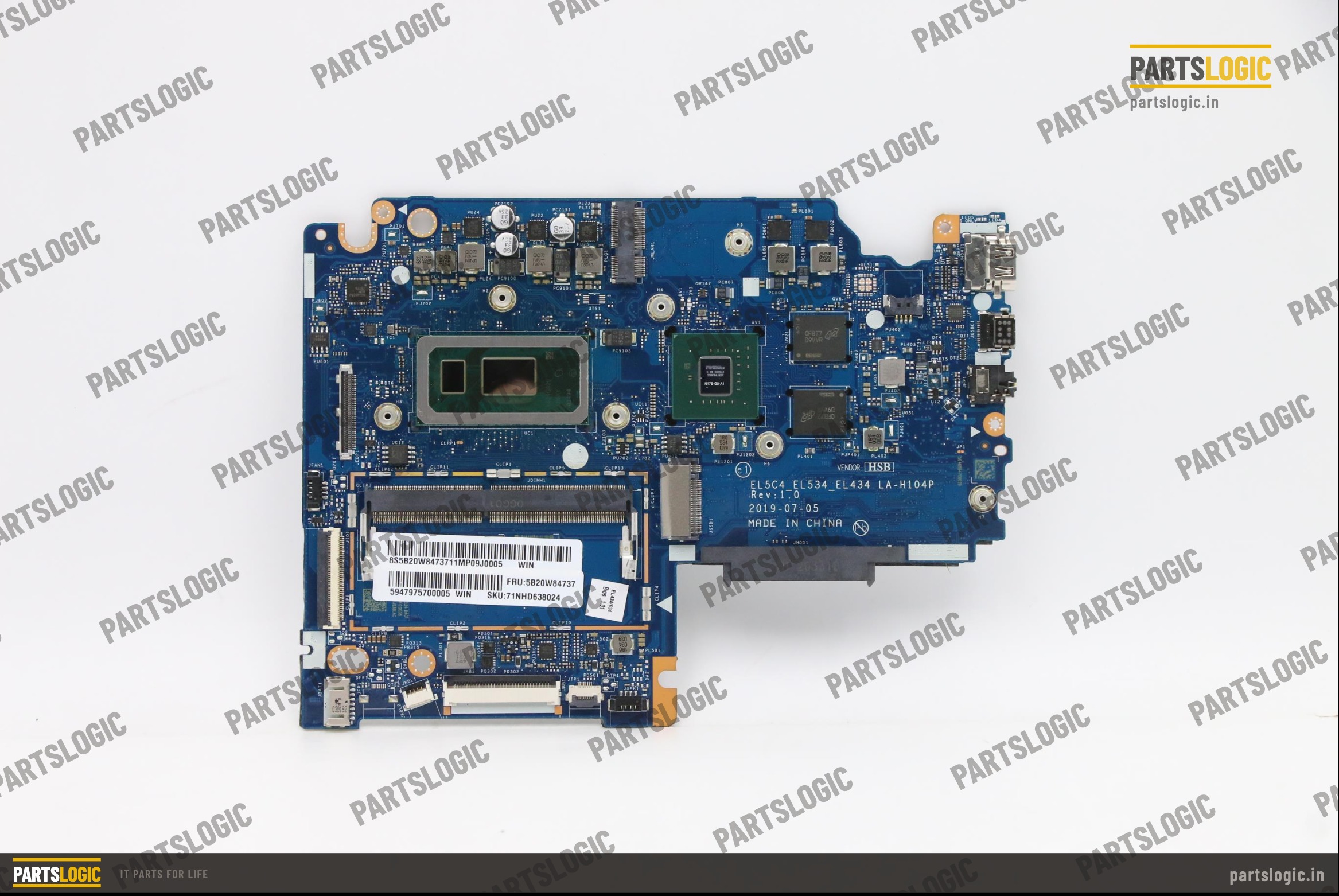 Lenovo S340-15IML LA-H104P i5-1021U 4gb RAM DIS