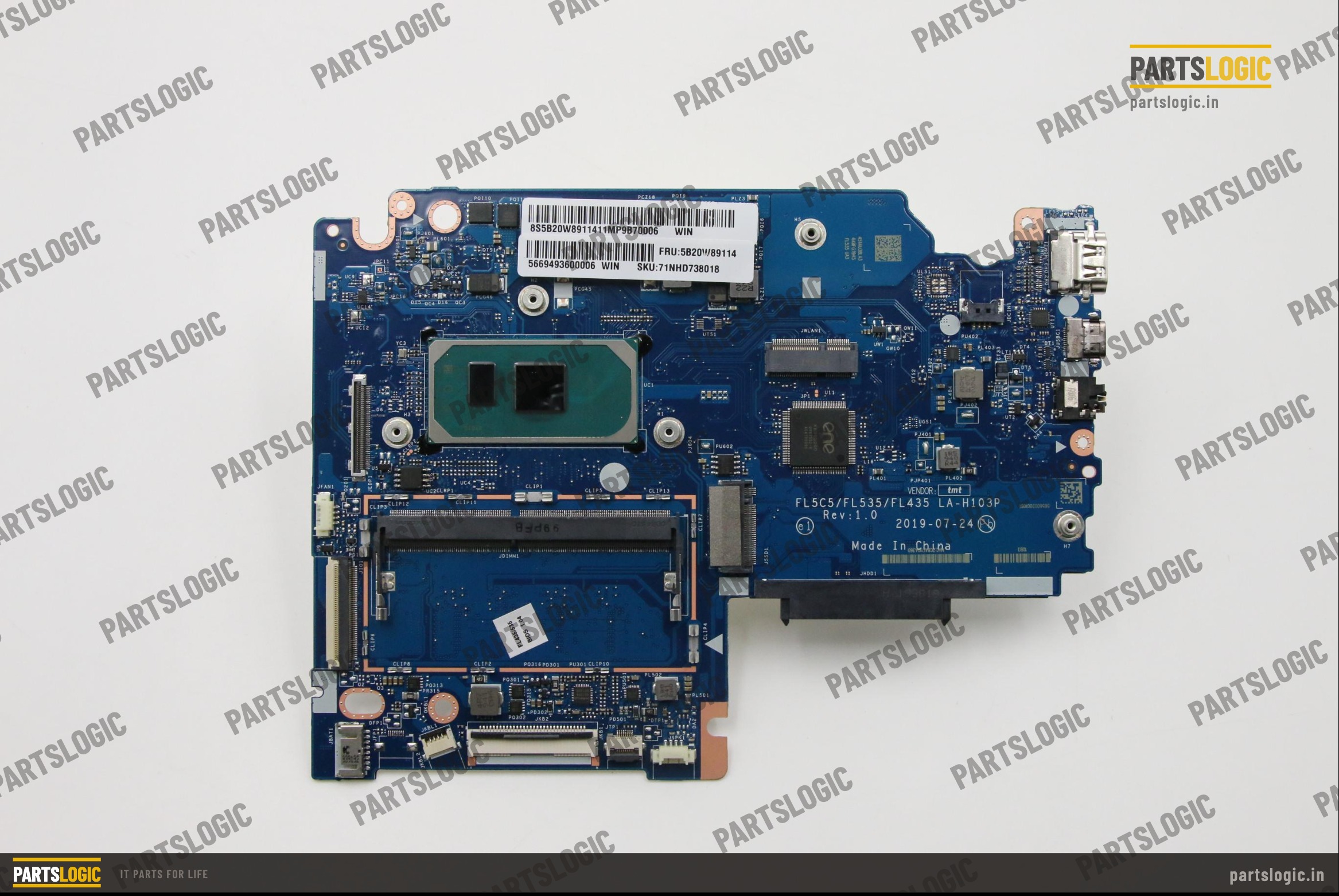 Lenovo S340-15IIL LA-H103P i7-1065G7 UMA