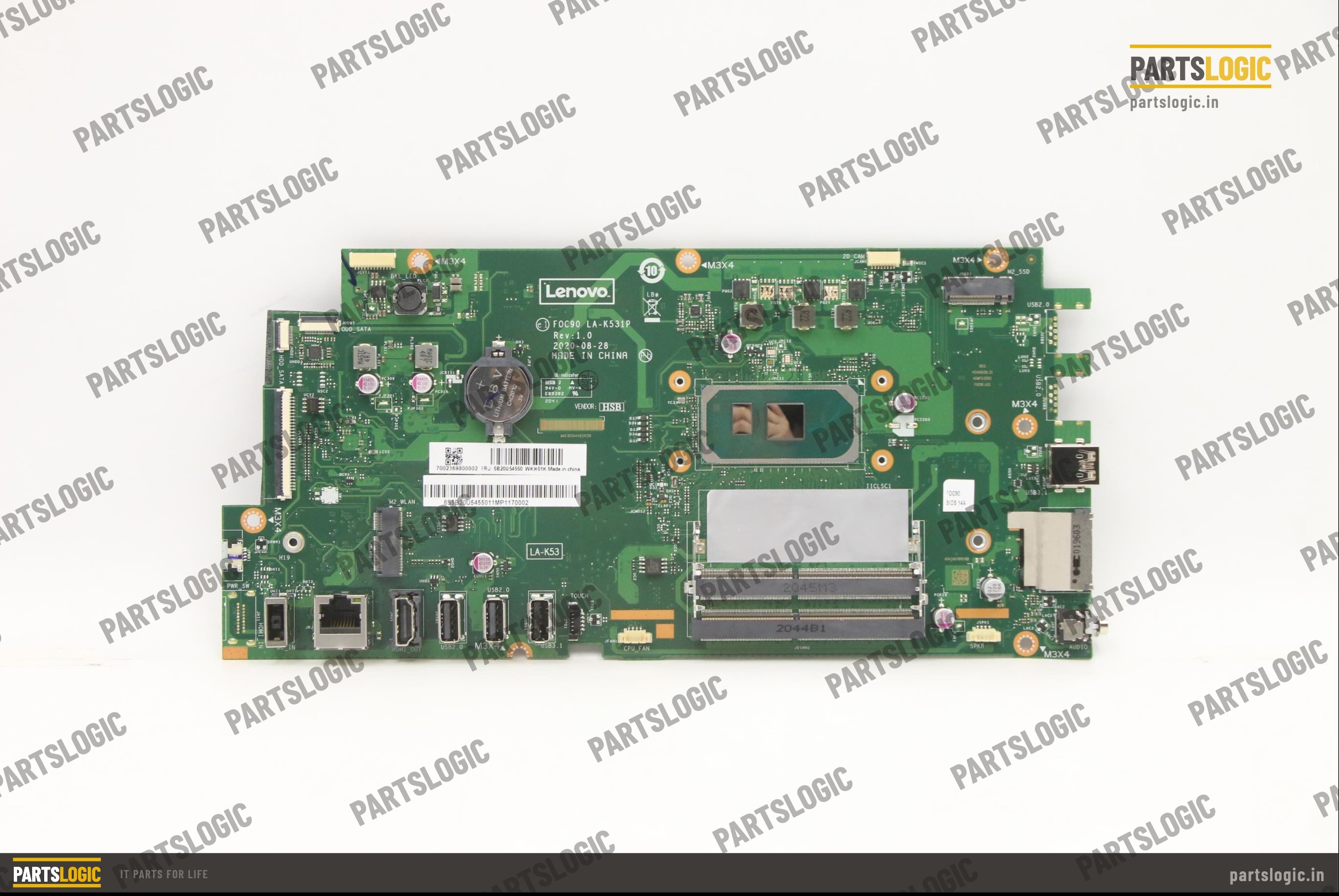 Lenovo IdeaCentre AIO Laptop Motherboard — i7-1065G7, Integrated Graphics