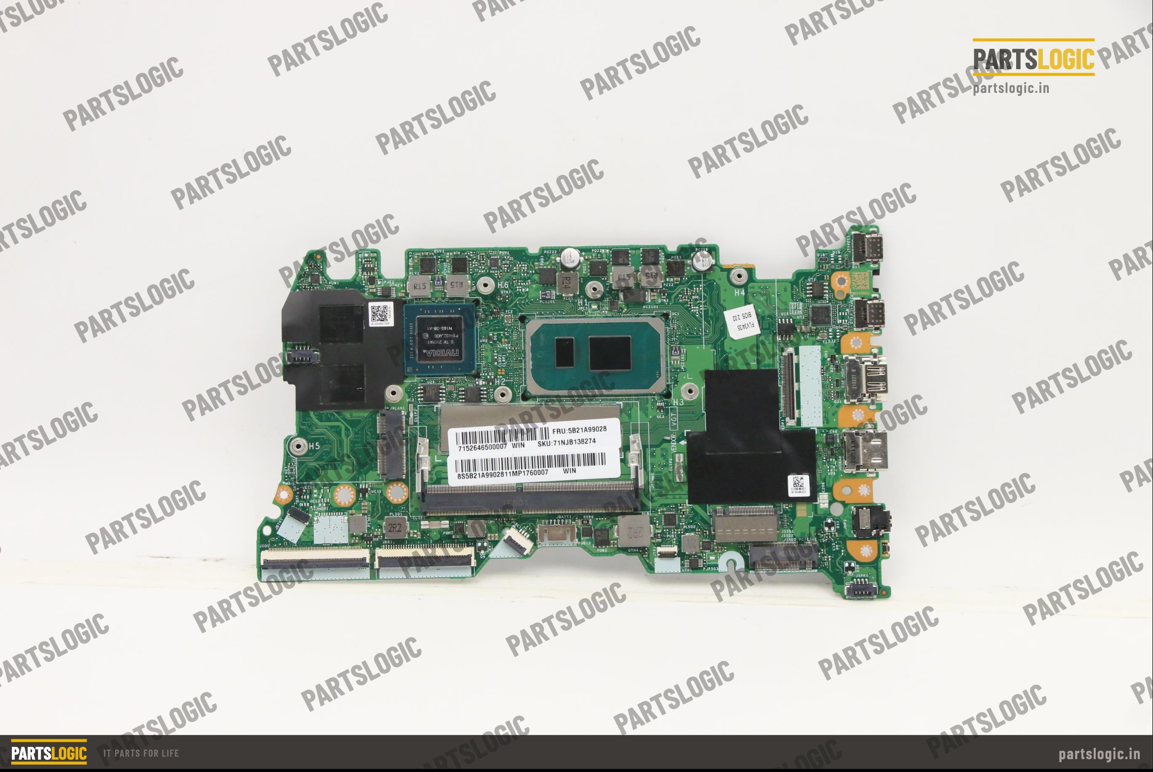 Lenovo ThinkBook 14 G2 ITL Laptop Motherboard — i5-1135G7, Discrete 8GB