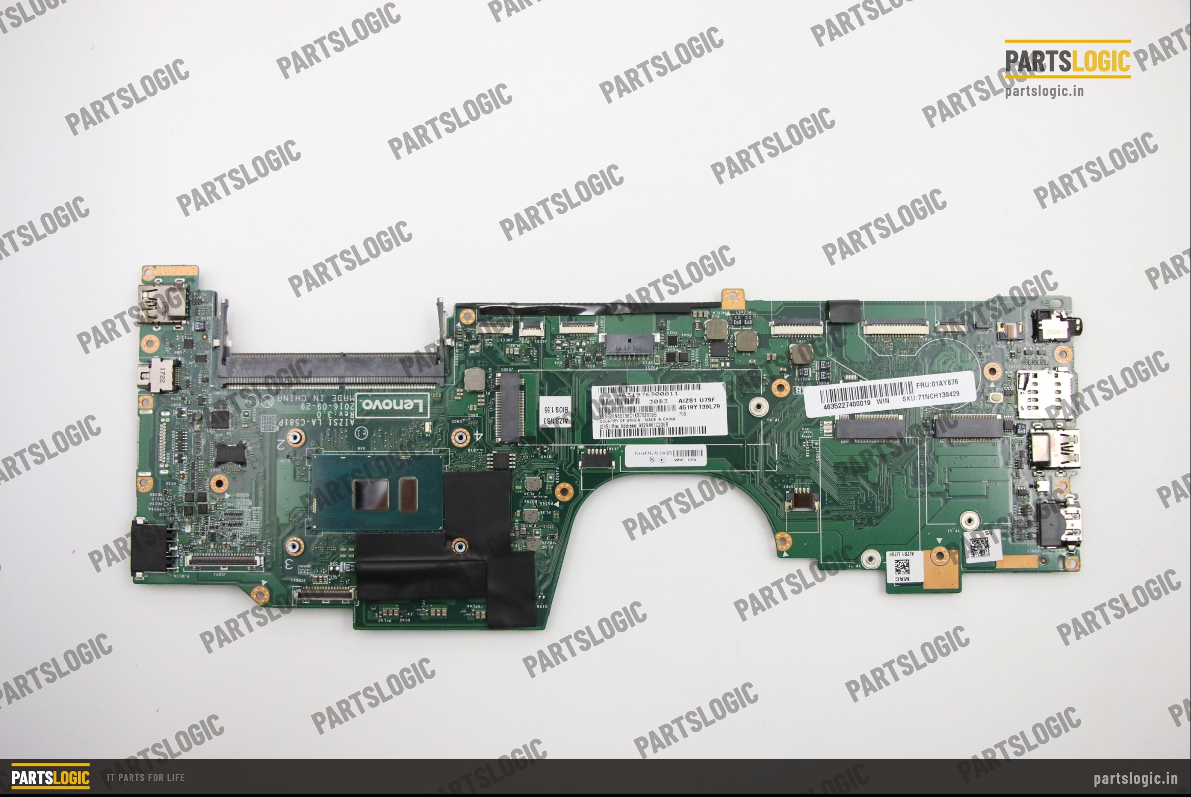 Lenovo Yoga 260 Laptop Motherboard — i3-6100U, Integrated Graphics