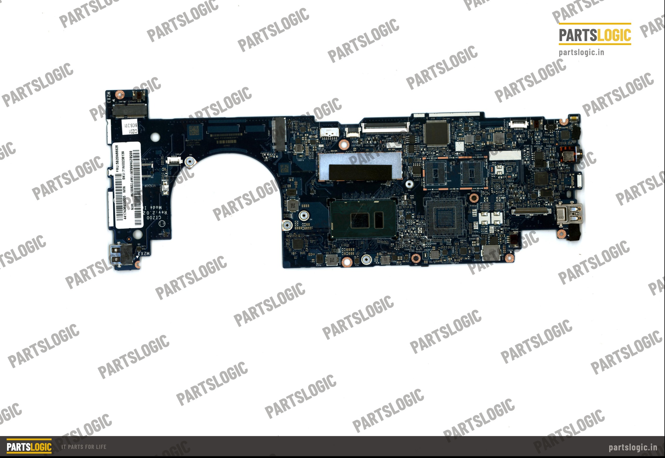 Lenovo ThinkPad E011P Laptop Motherboard — i5-6200U, Integrated Graphics