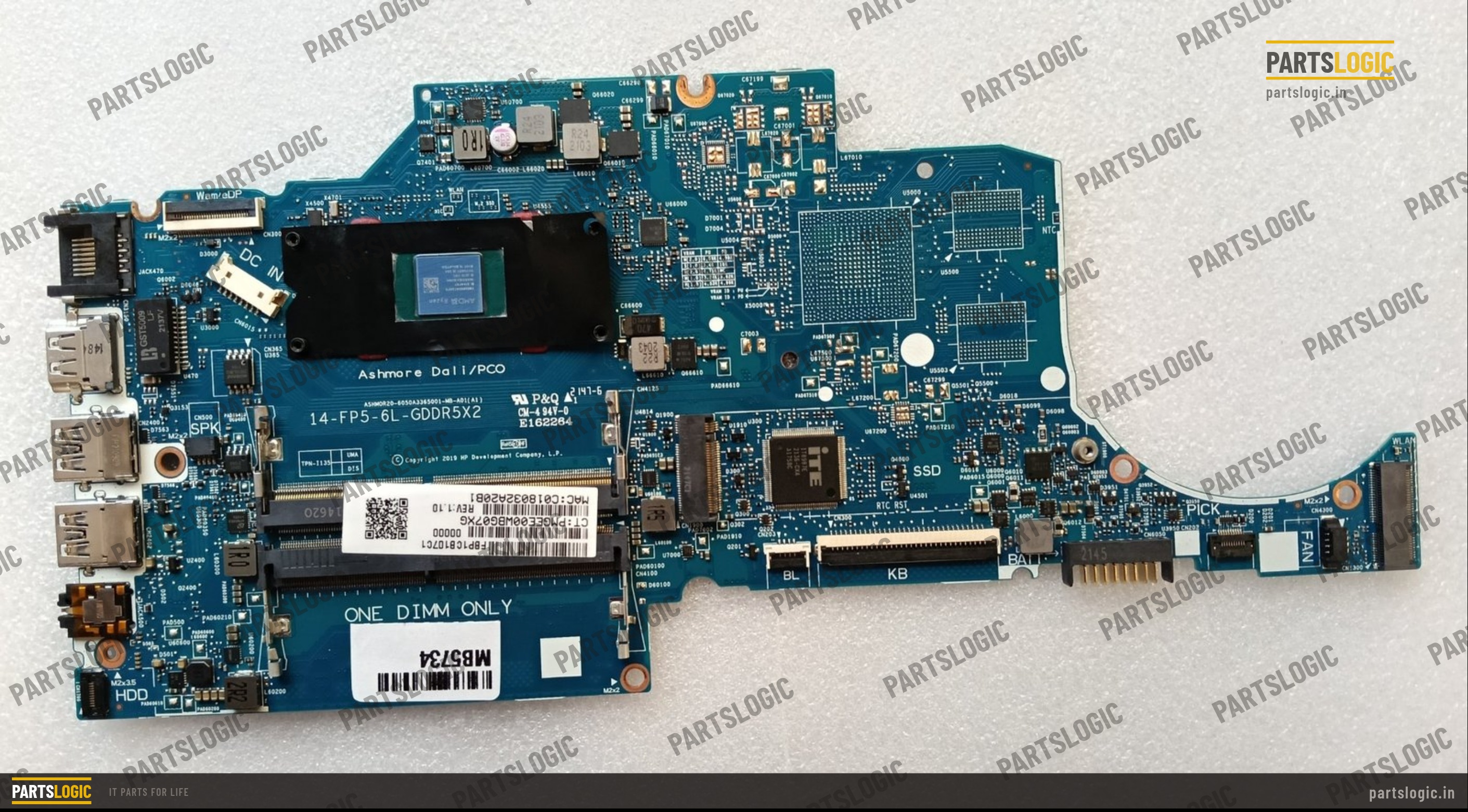 HP 14-DK / 245 G8 ASHMORE 6050A3068501 RYZEN 3-3200U UMA