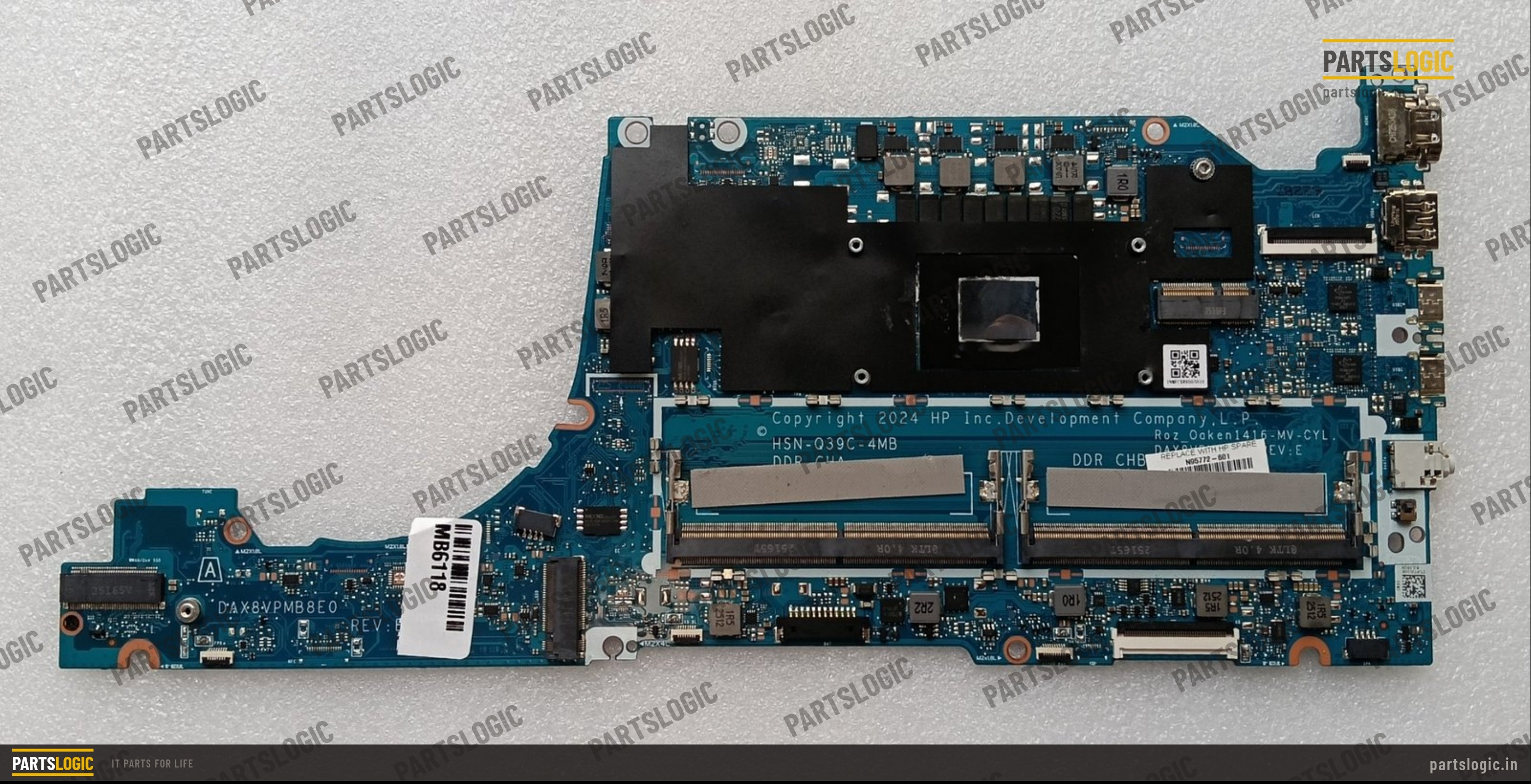 HP ProBook 445 G11 Laptop Motherboard — Ryzen 5 7535U, Integrated Graphics