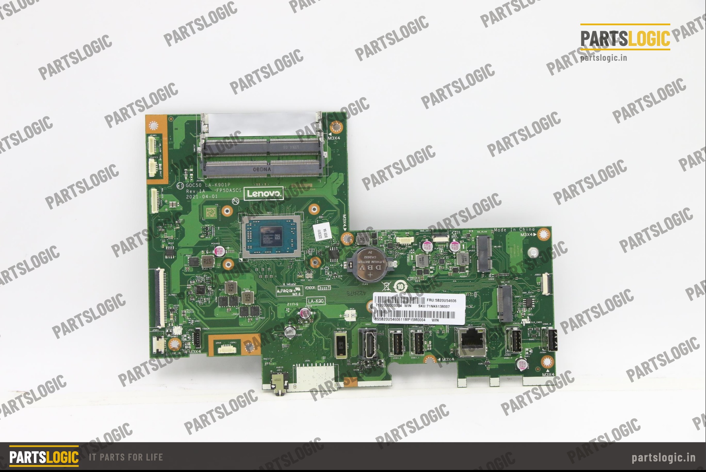 Lenovo AIO 3-22ADA6 LA-K901P AMD RYZEN R3-3250C 5B20U54606