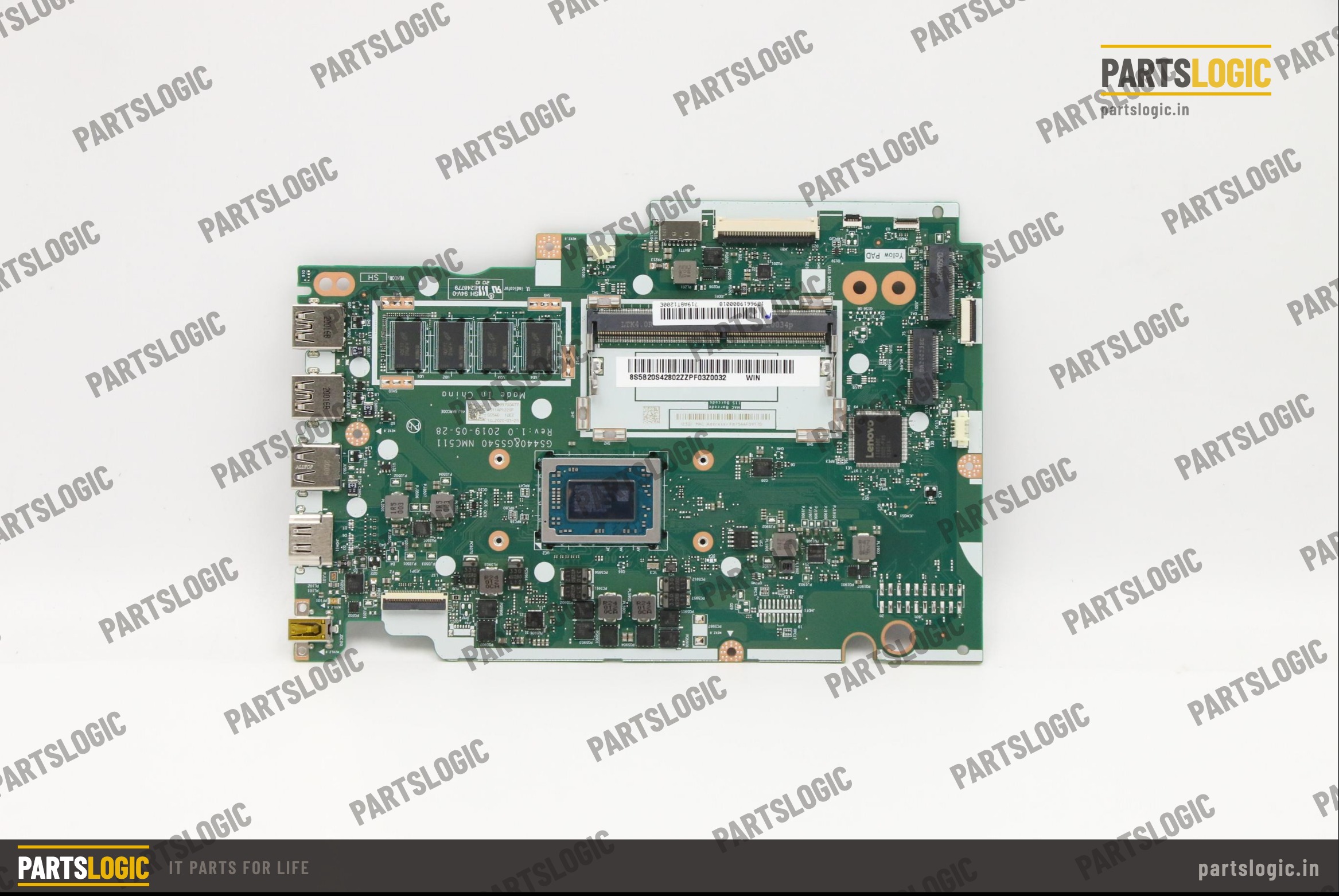 Lenovo IdeaPad S145-15API Laptop Motherboard — Ryzen 5 3500U, Integrated Graphics