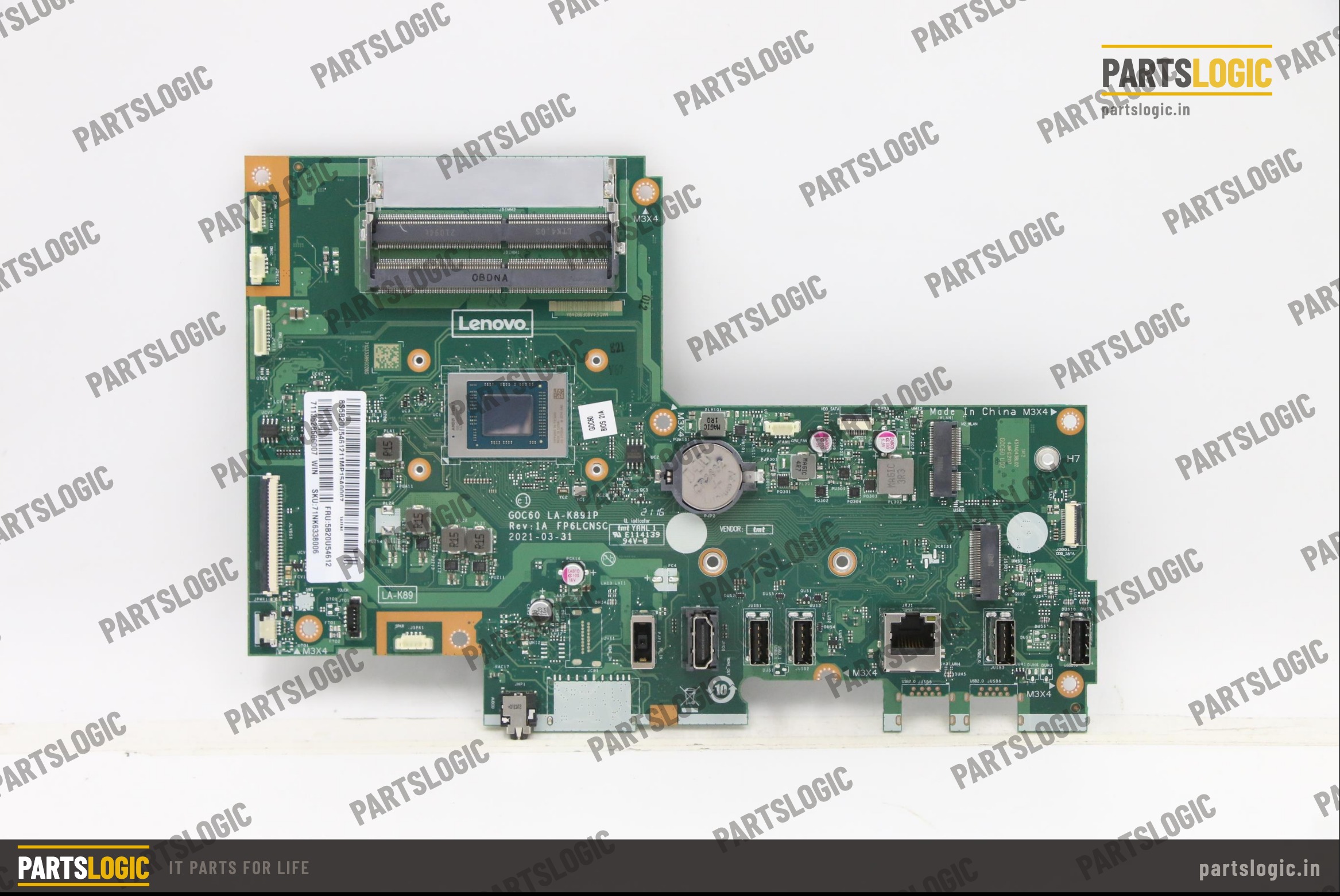 Lenovo AIO 3 24ALC6 LA-K891P R5-5500U UMA