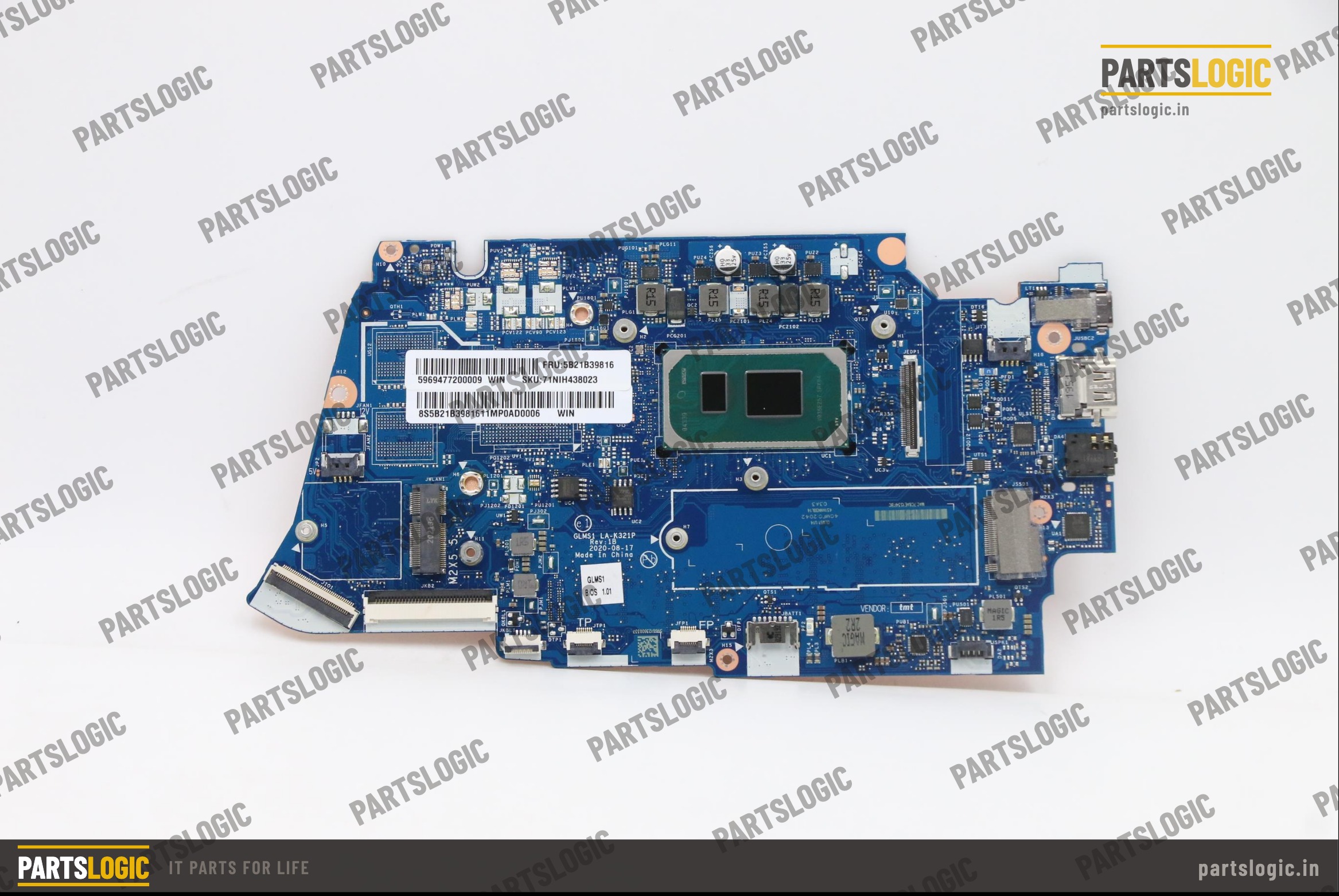 Lenovo IdeaPad 5-14ITL05 Laptop Motherboard — i5-1135G7, Integrated Graphics