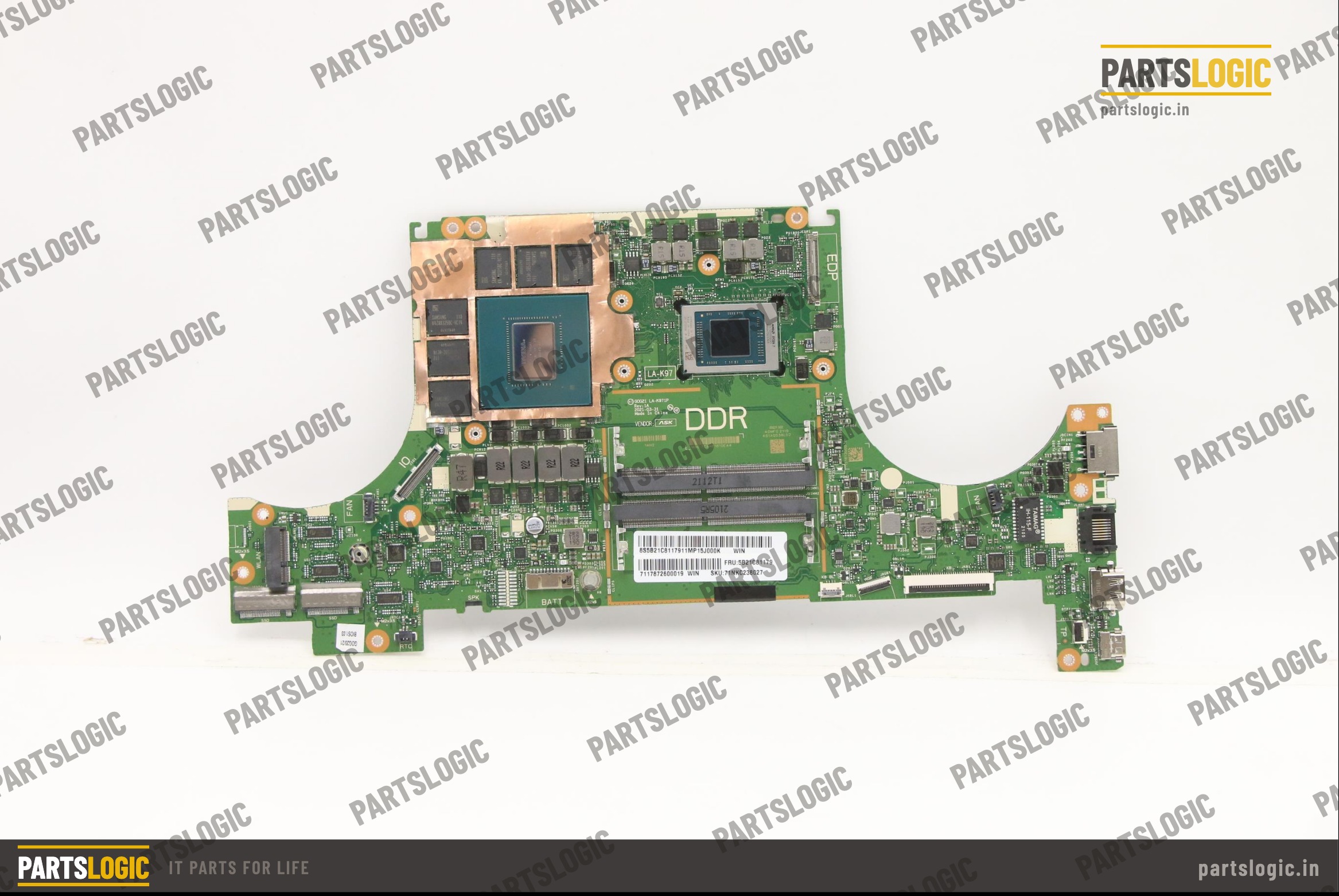 Lenovo IdeaPad GAMING Laptop Motherboard — Ryzen 7 5800H, Discrete 6GB