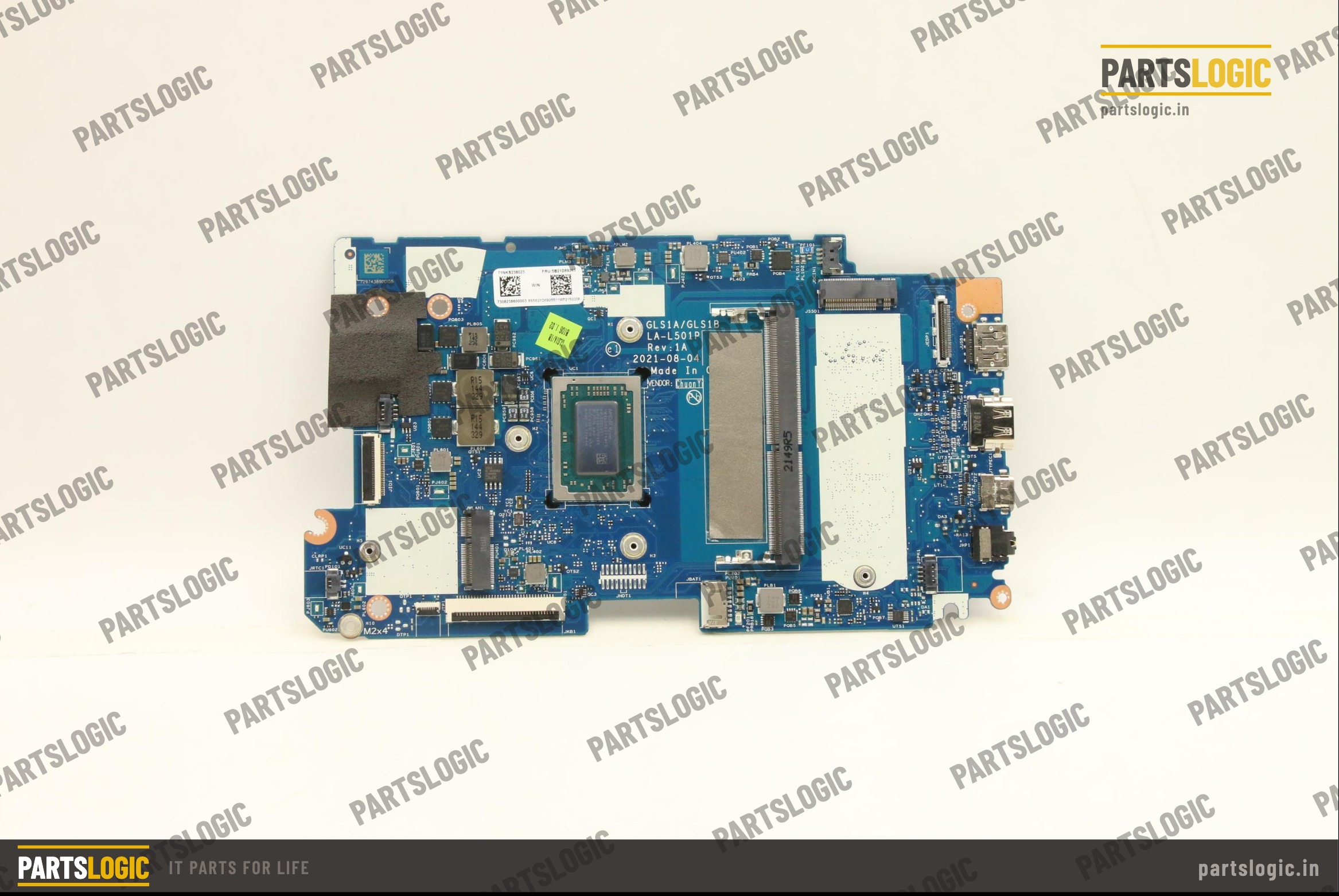 Lenovo IdeaPad 1-15ADA7 Laptop Motherboard — Ryzen 5 3500U, Integrated Graphics