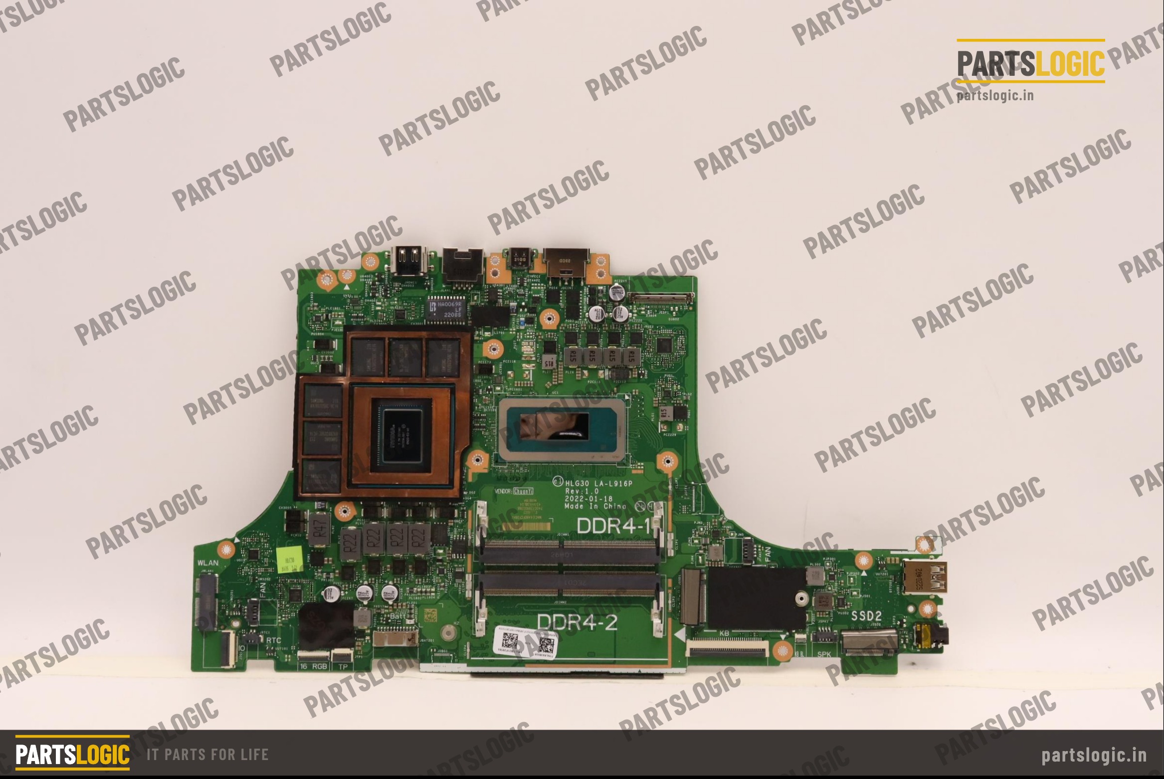Lenovo IdeaPad Gaming Laptop Motherboard — i7-12700H, Discrete 6GB