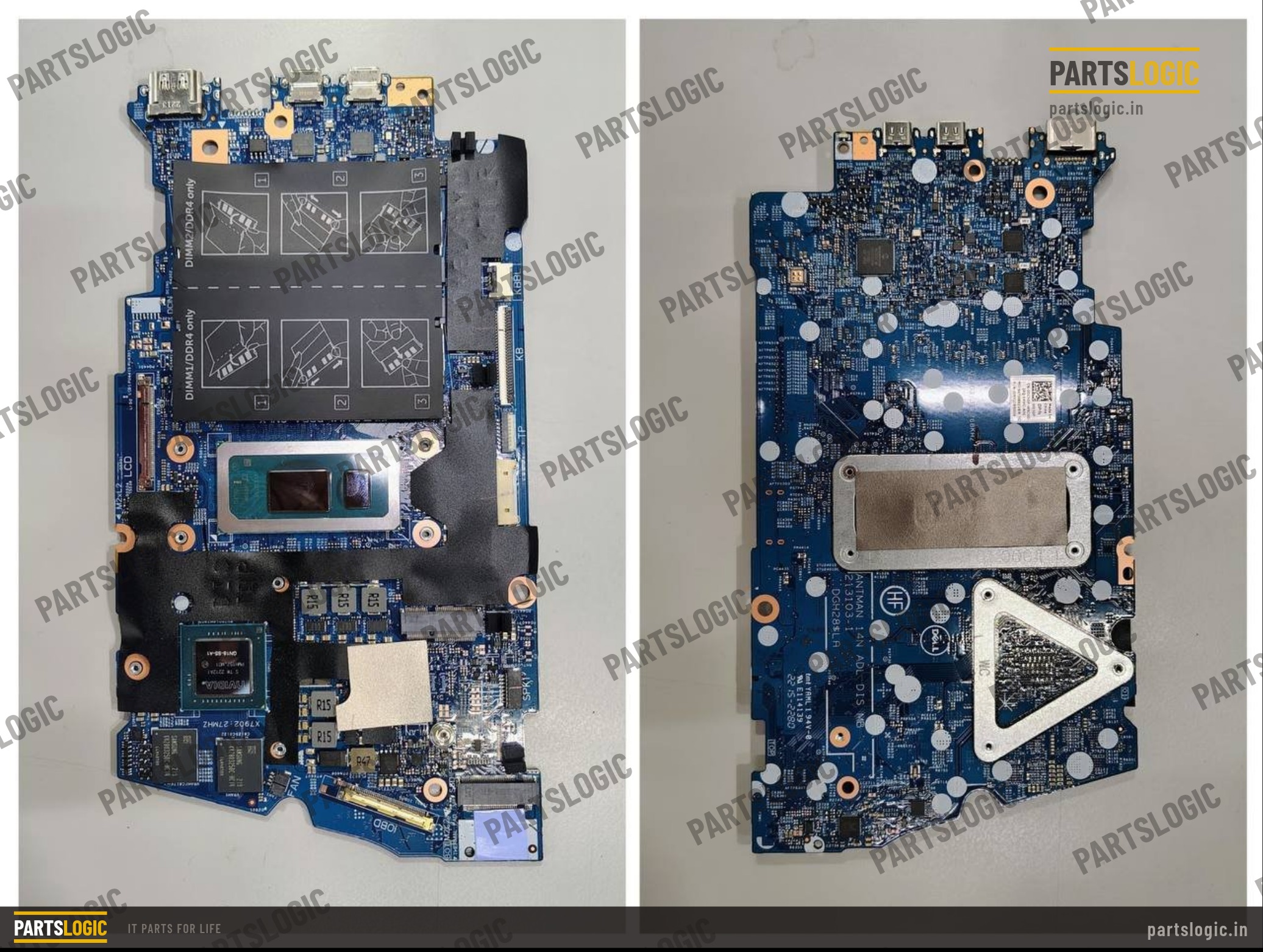 Dell Inspiron 14 Laptop Motherboard — i5-1235U, Discrete Graphics