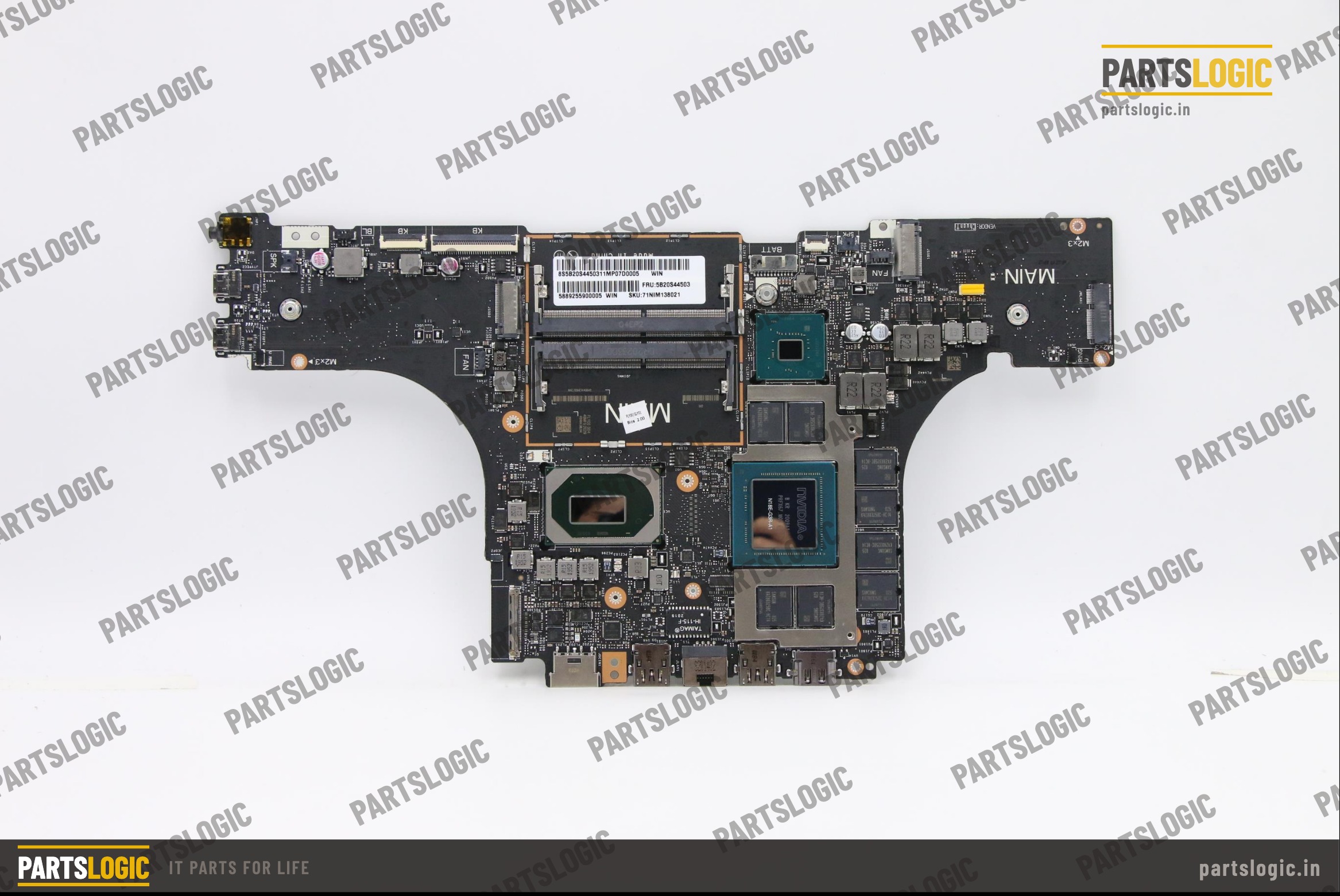 Lenovo Legion 7-15IMH05 Laptop Motherboard — i9-10980HK, Discrete 8GB